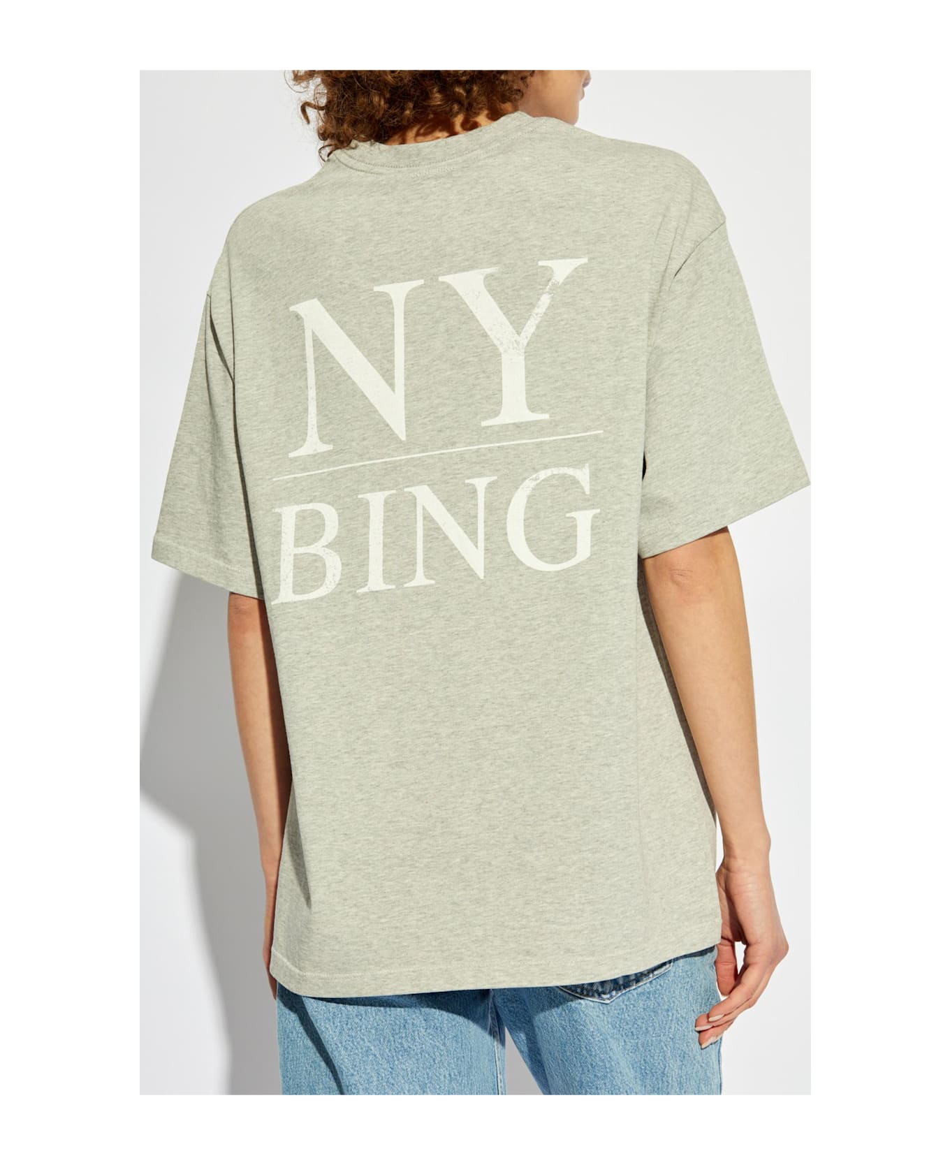 Anine Bing T-shirt With Print - GREY