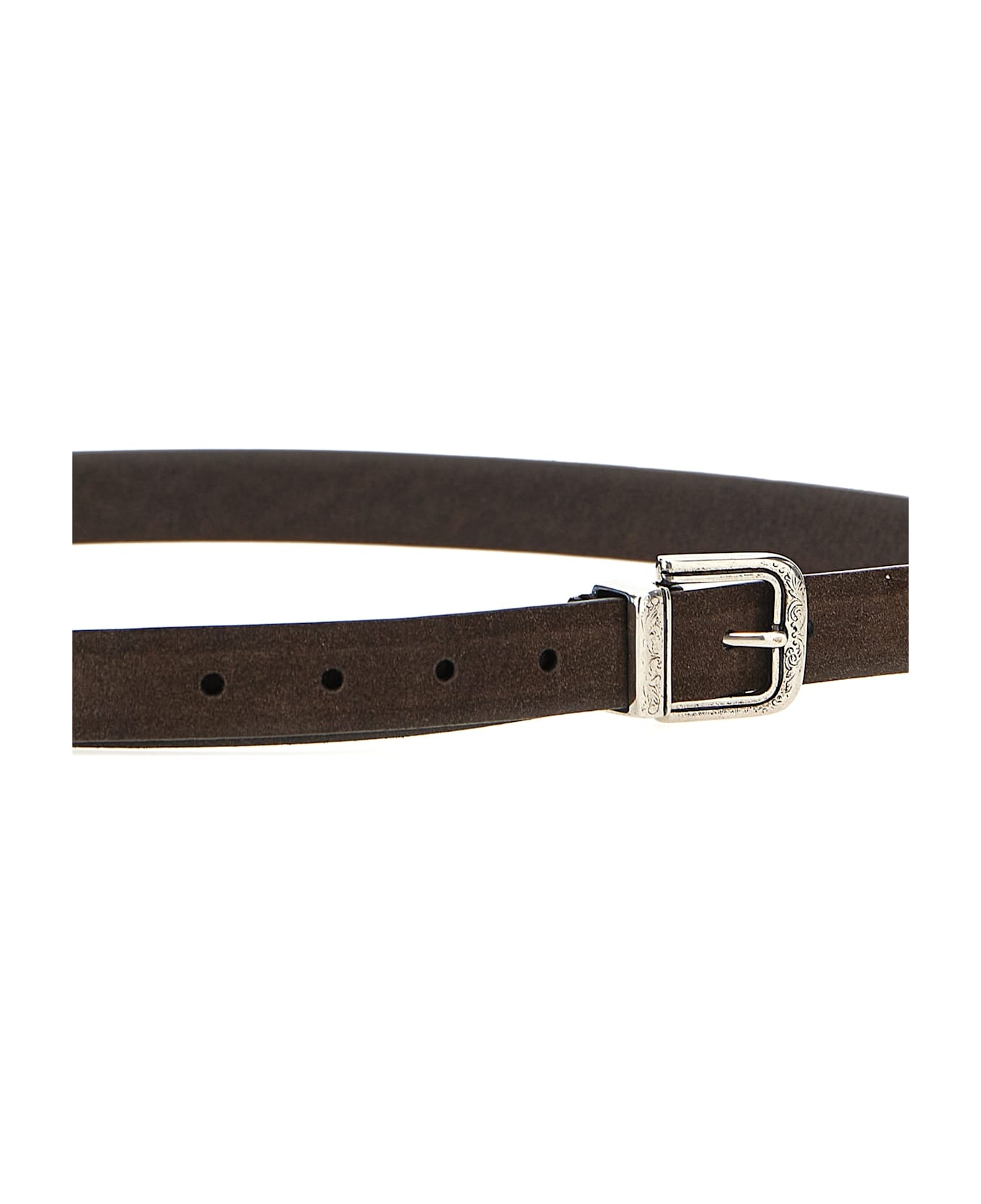 Brunello Cucinelli Suede Belt - Brown ベルト