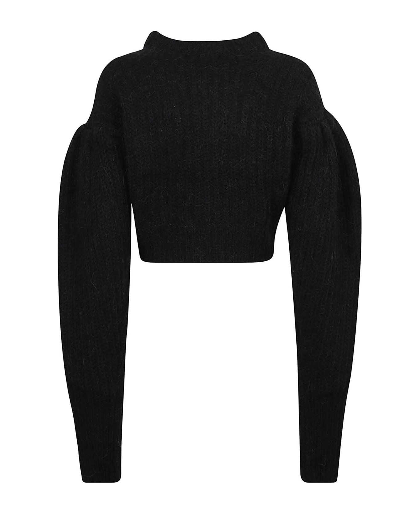 Rotate by Birger Christensen Knitted Sweater - Black