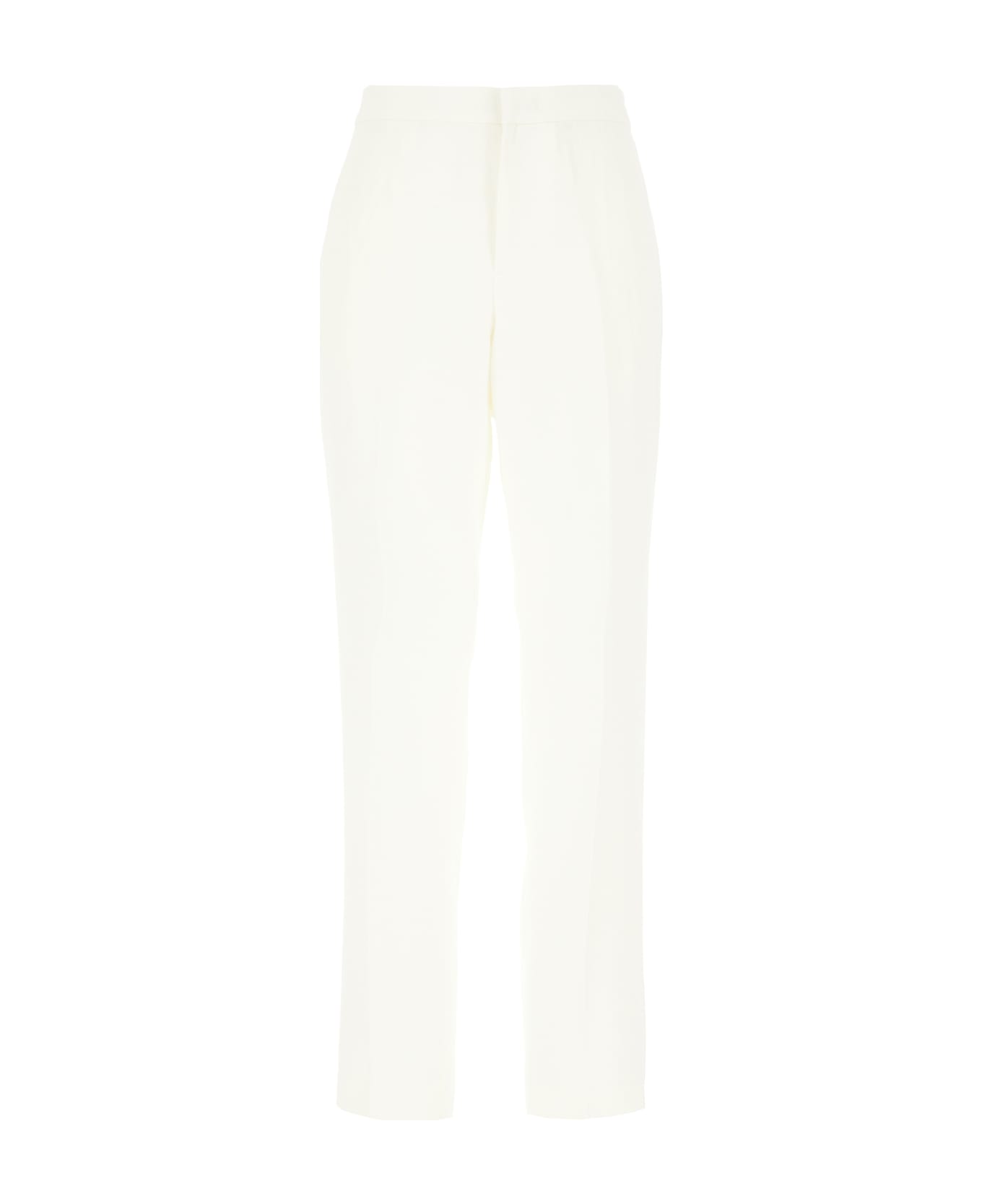 Fabiana Filippi Ivory Viscose Blend Pants - White