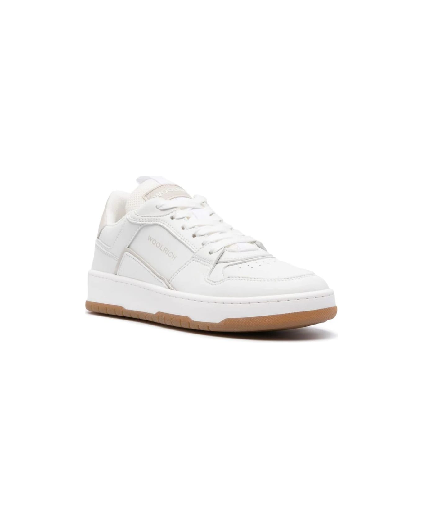 Woolrich Low Basket Sneakers - White