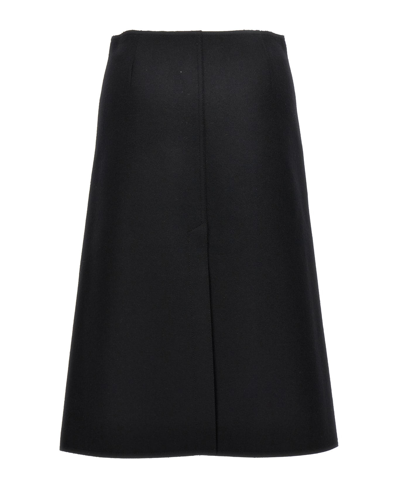 Lanvin Wool Skirt - Black   スカート