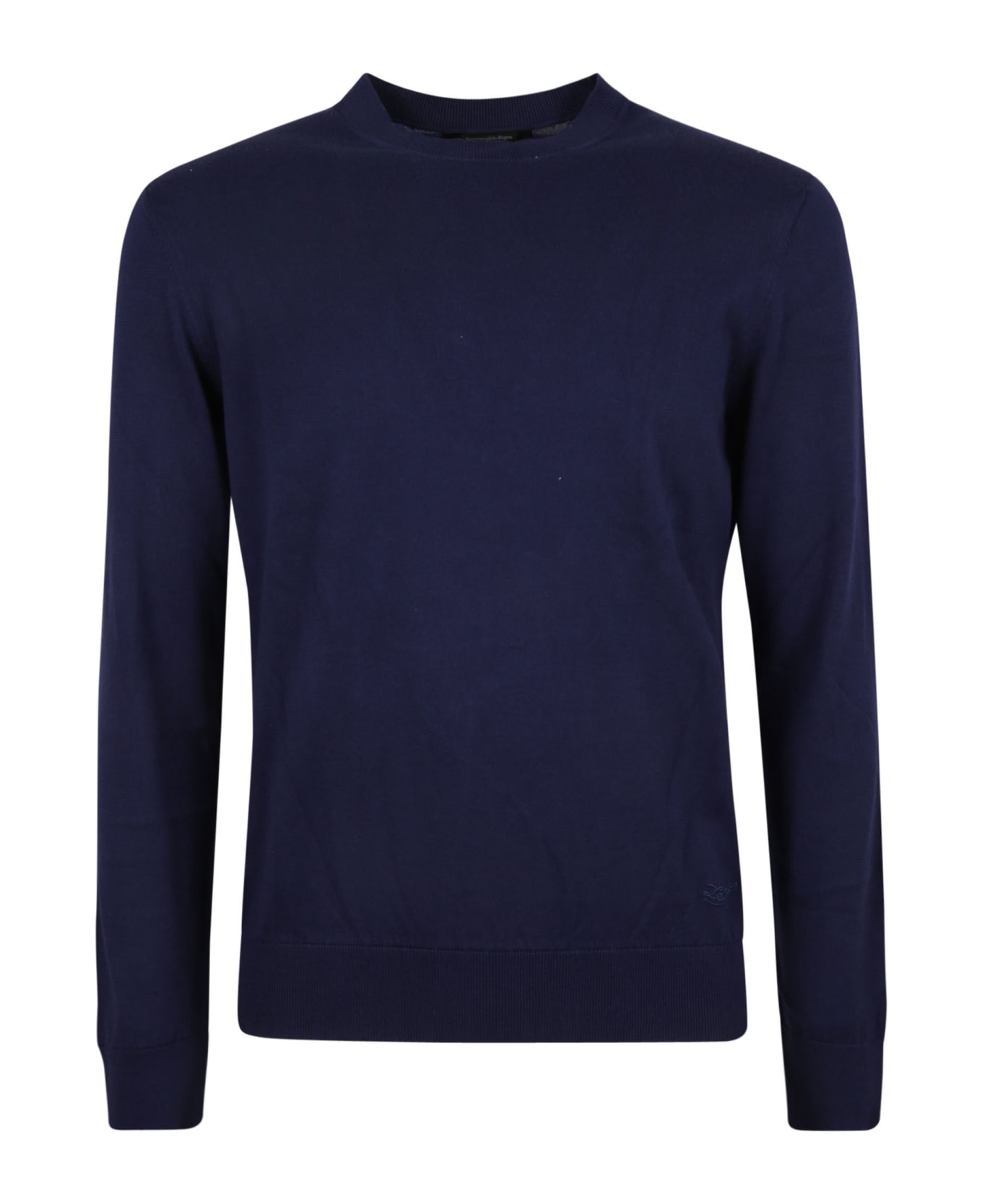 Ermenegildo Zegna Round Neck Sweatshirt - Blue