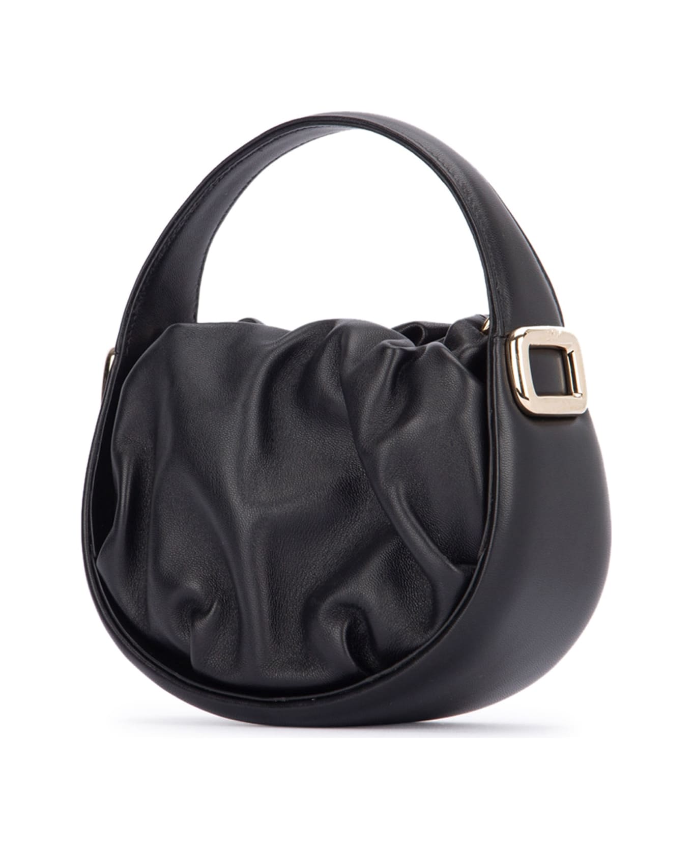 Roger Vivier Viv' Choc Royale Hobo Mini - Black