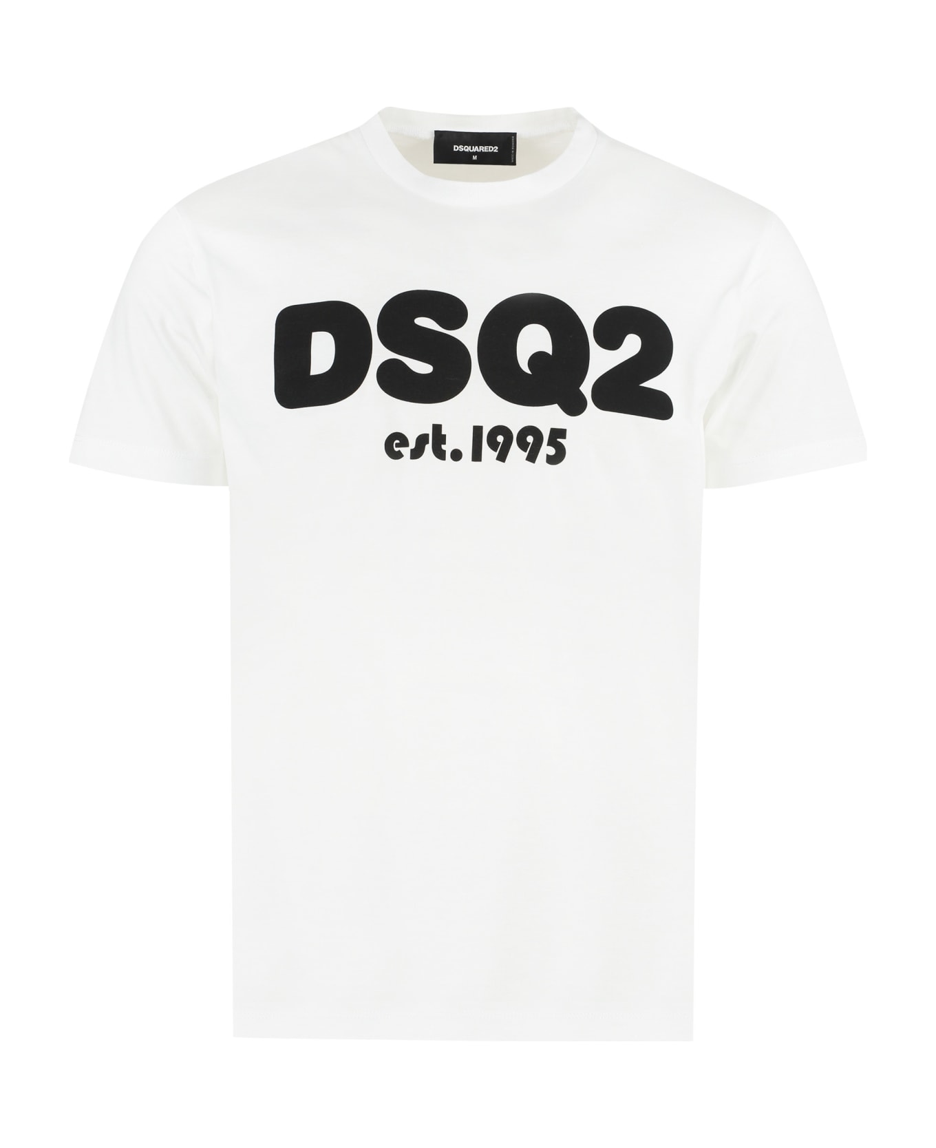 Dsquared2 Logo Cotton T-shirt - White シャツ