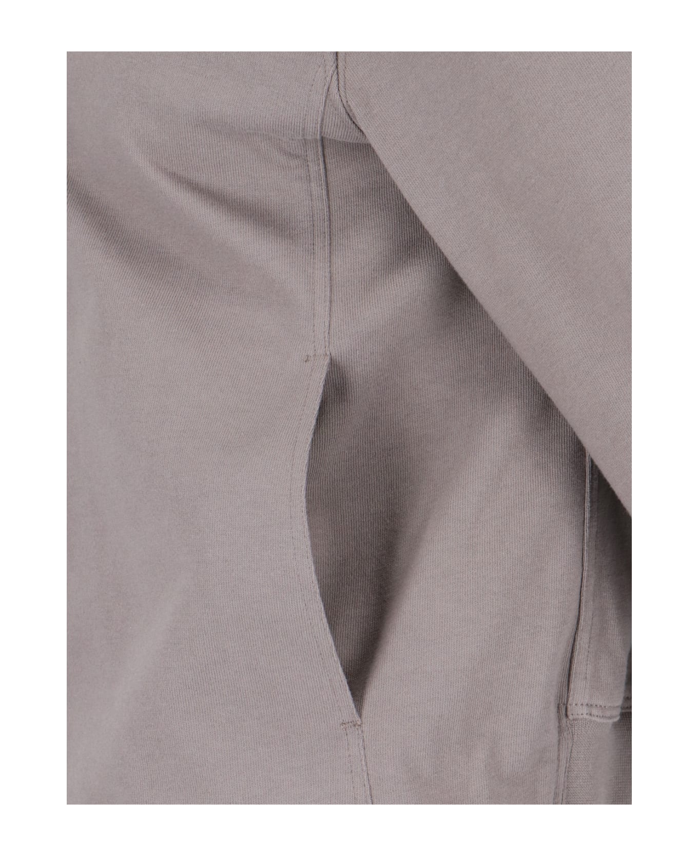 Rick Owens Asymmetrical Zip Sweatshirt - Taupe ニットウェア