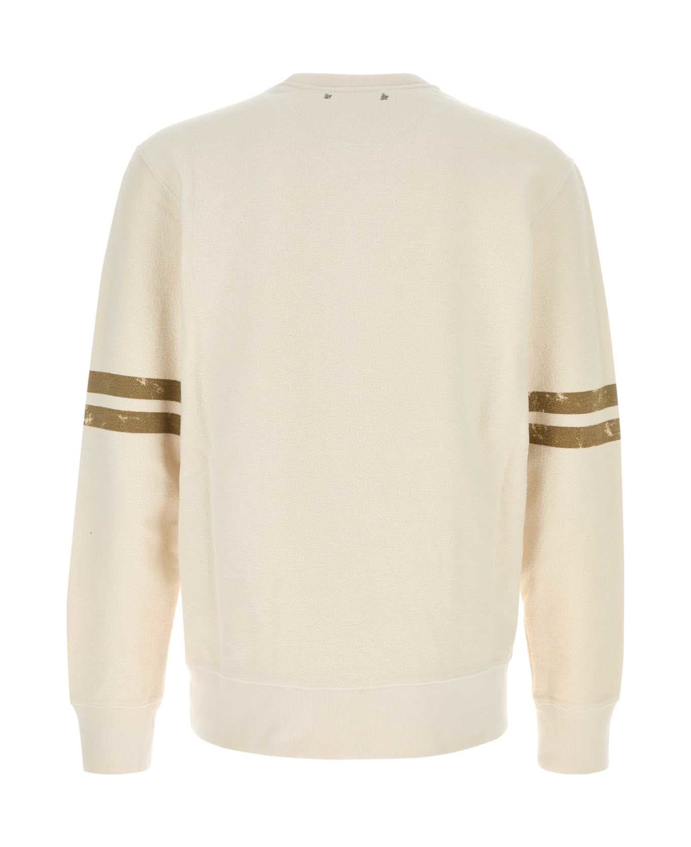 Golden Goose Sand Cotton Archibald Sweatshirt - ARTICWOLF