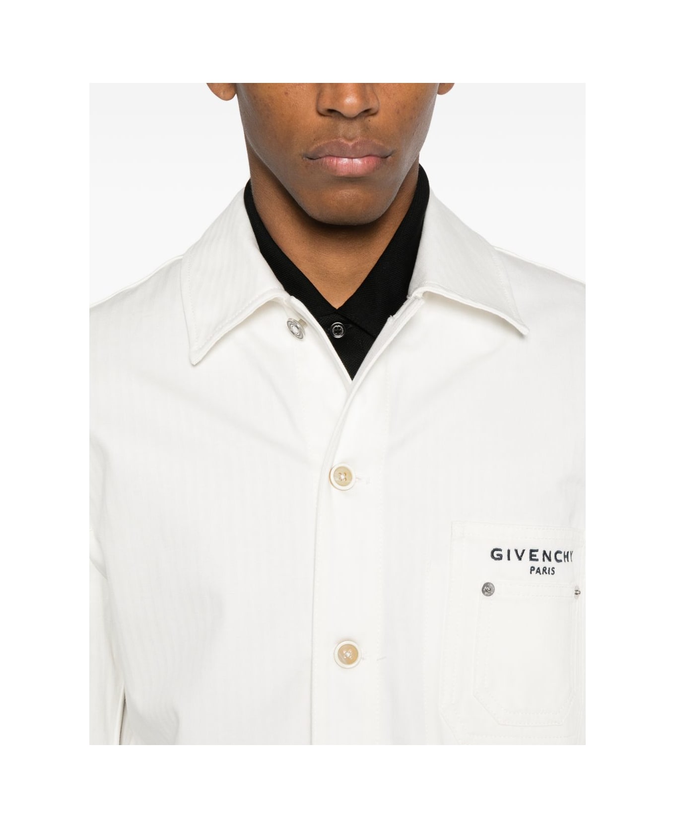 Givenchy Denim Cotton Jacket - White