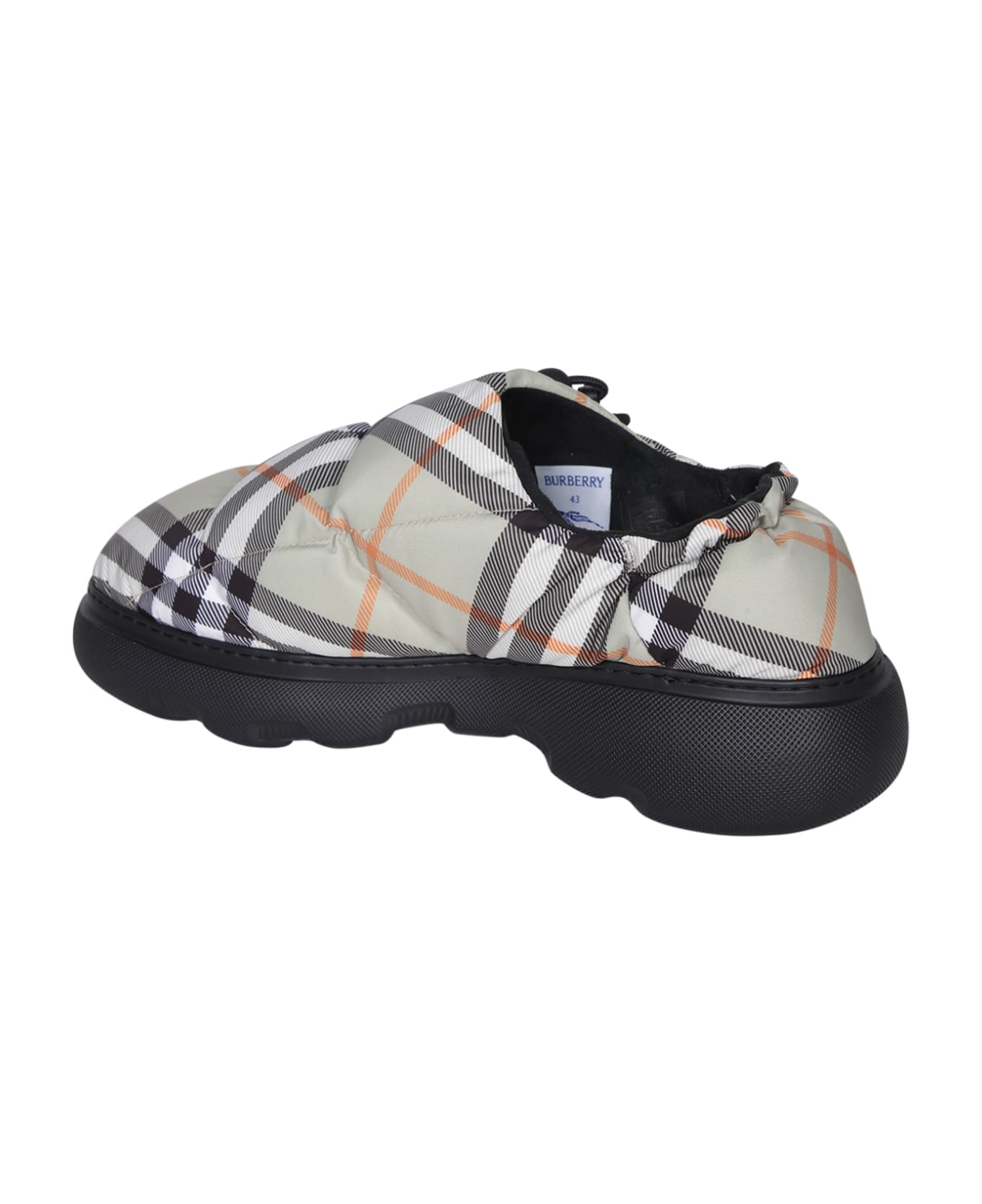 Burberry Check Pillow Slip-on Sneakers - Beige