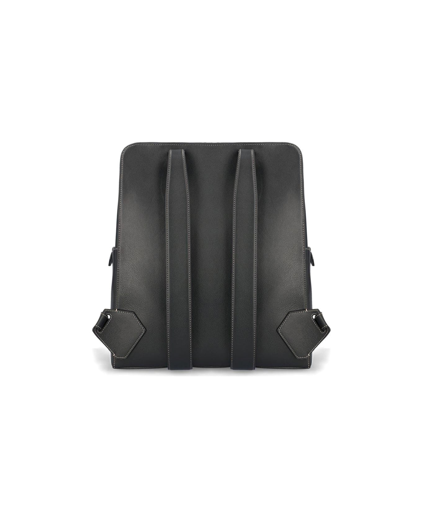 Alexander McQueen Four-ring Backpack - Black