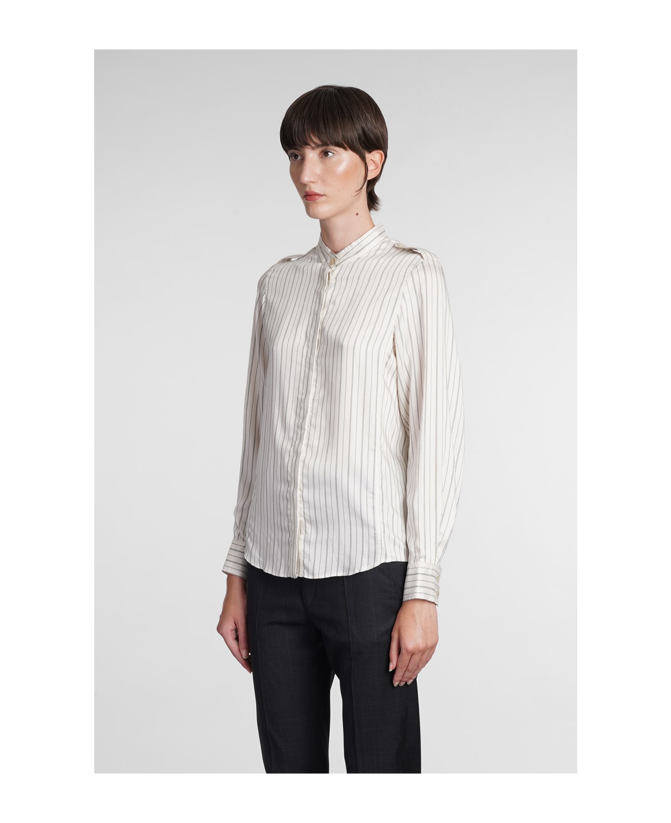 Isabel Marant Ilda Silk Shirt - WHITE シャツ
