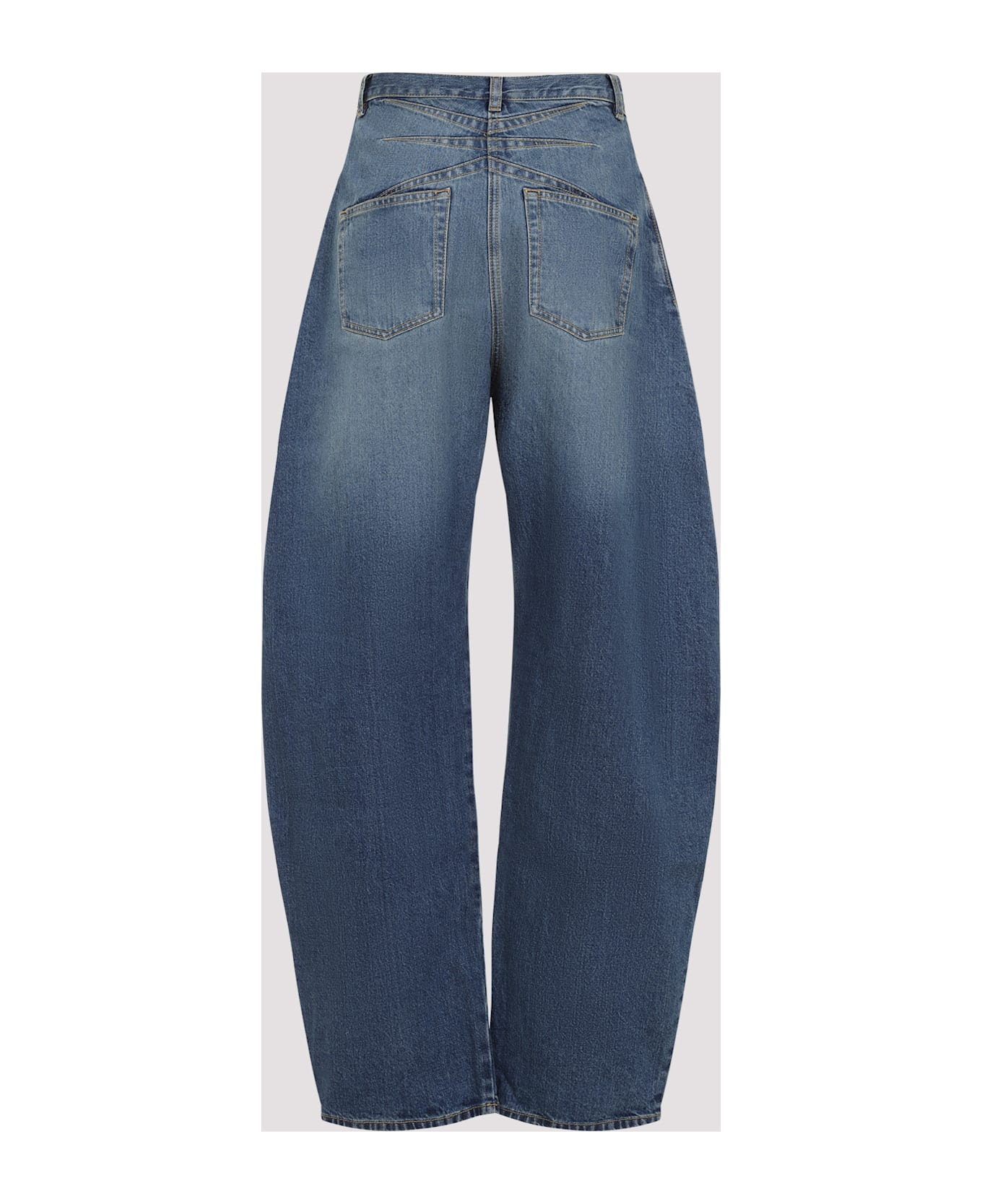 Alaia Balloon Leg Jeans - Bleu Vintage