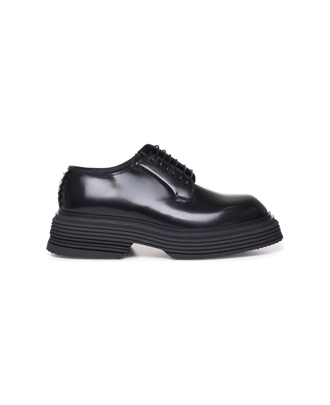 The Antipode Oxford Style Lace-up Shoes - Black