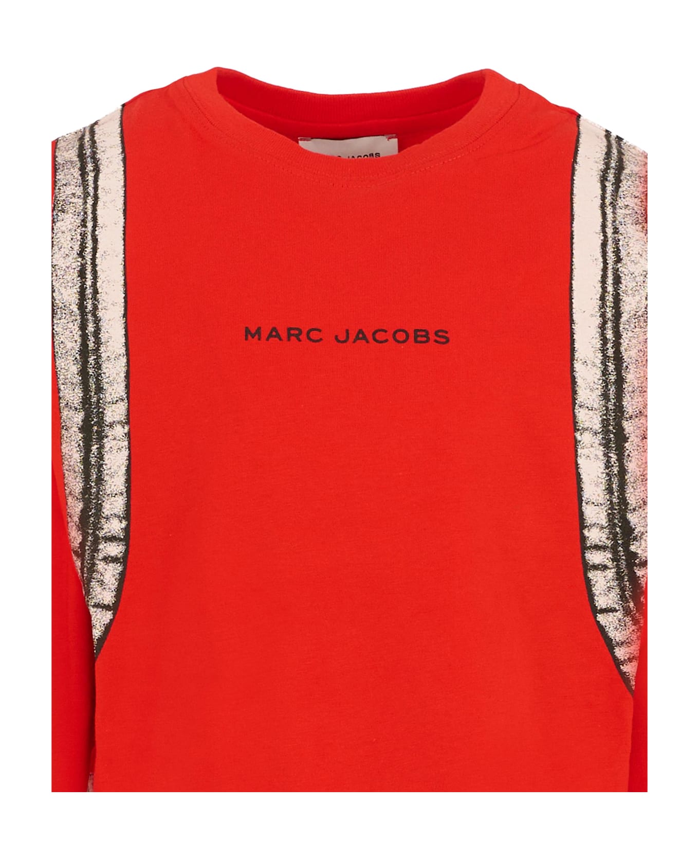 Marc Jacobs Red T-shirt For Boy With Logo - Red
