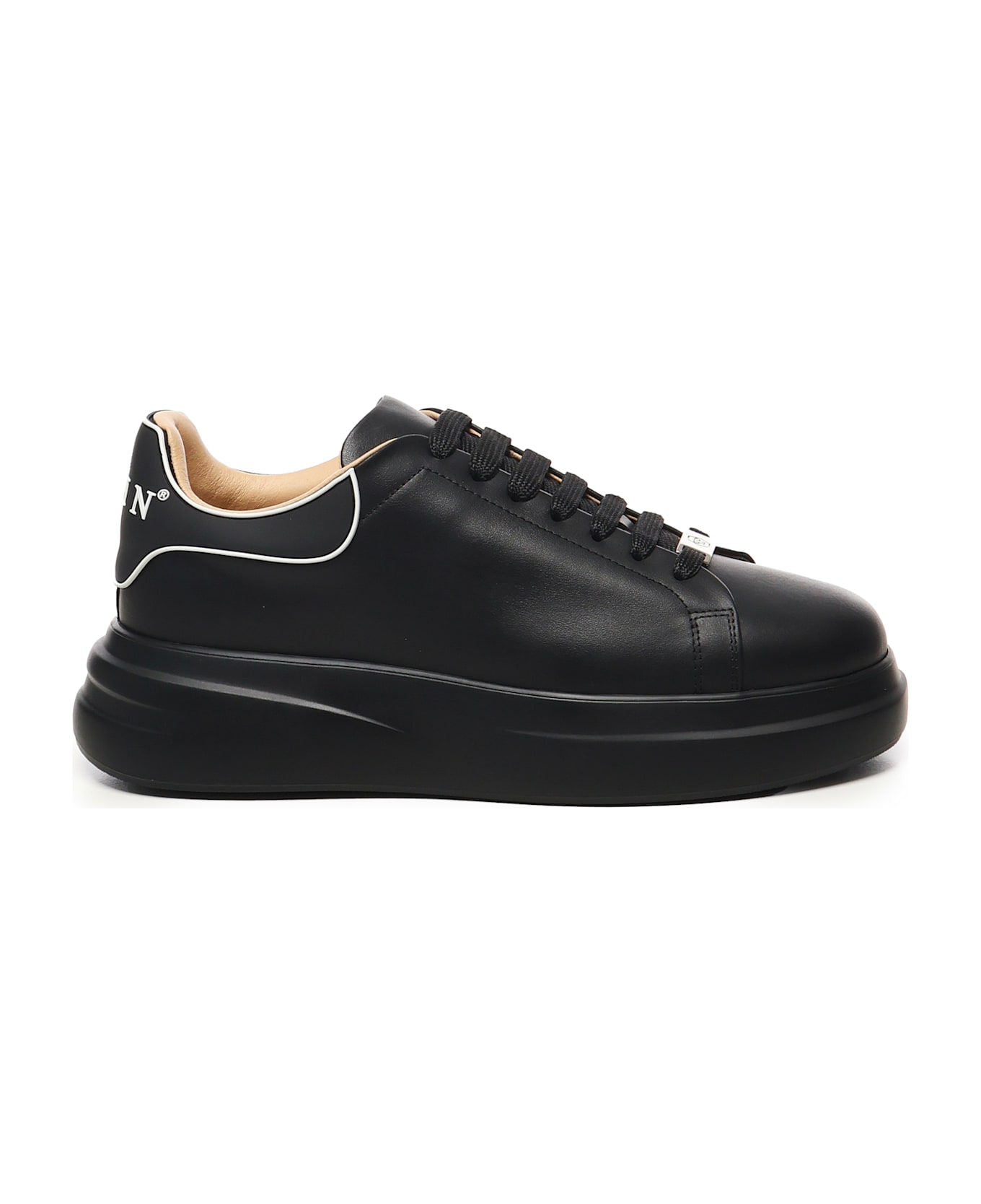 Philipp Plein Megastar Low Top Sneakers - Black