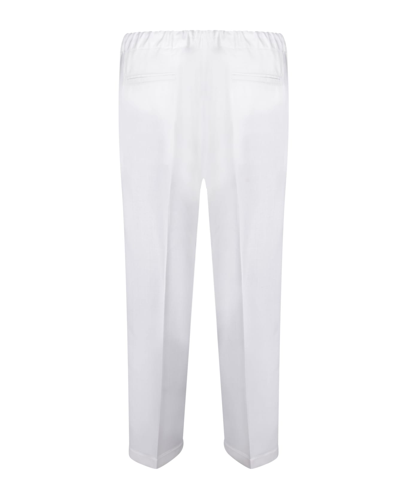 costumein Jean19 White Trousers - White