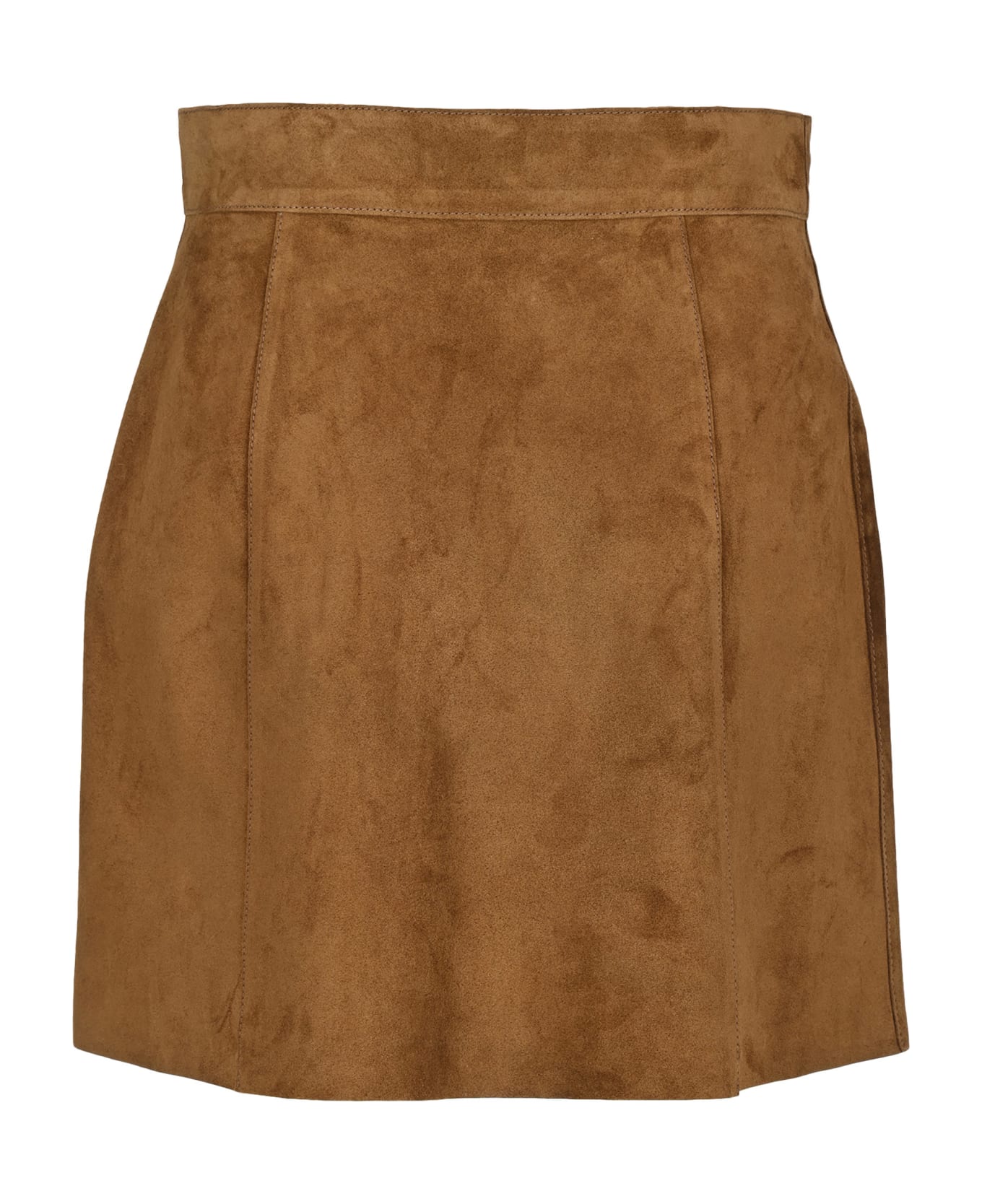 Prada Suede Mini Skirt | italist