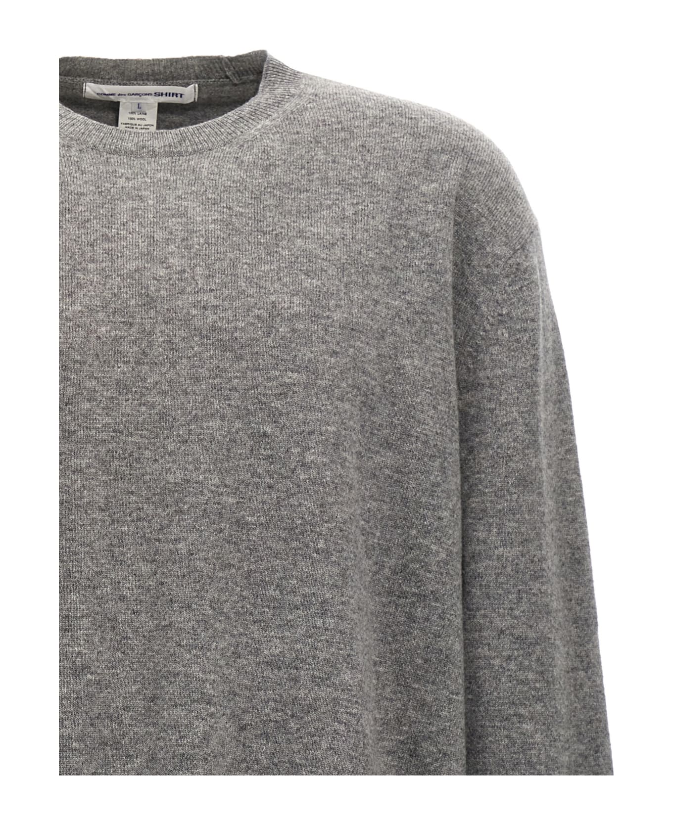 Comme des Garçons Shirt Wool Sweater - Gray