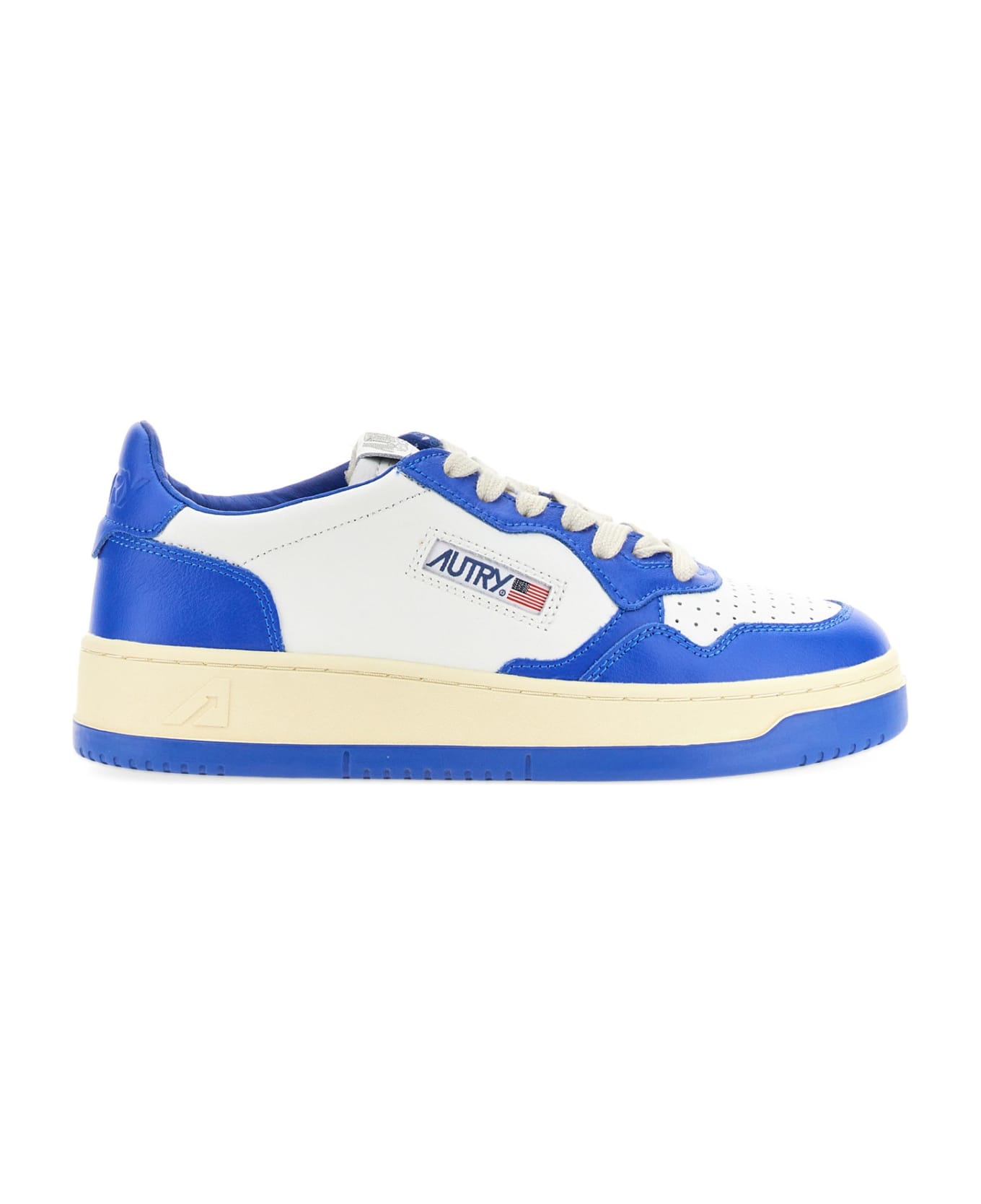 Autry Medalist Low Leather Sneakers - BLU