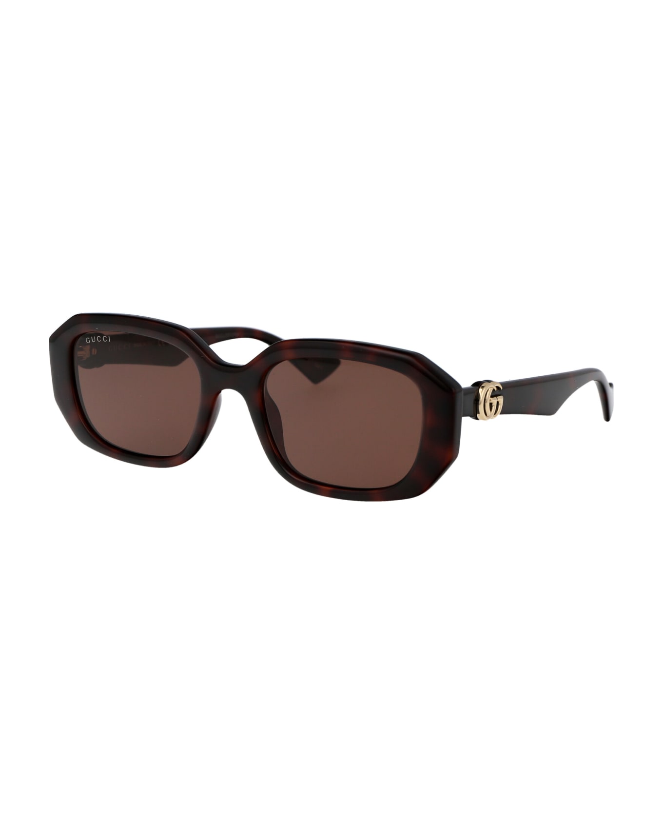 Gucci Eyewear Gg1535s Sunglasses - 002 HAVANA HAVANA BROWN サングラス