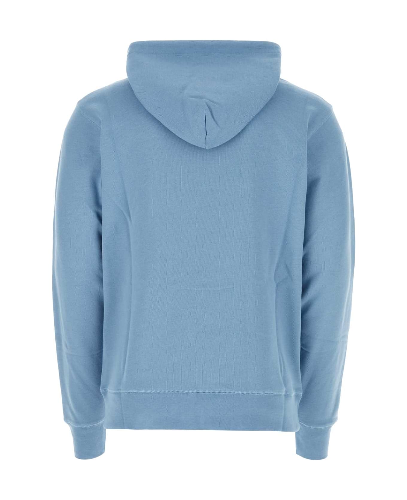 Billionaire Boys Club Light Blue Cotton Sweatshirt - POWDERBLUE