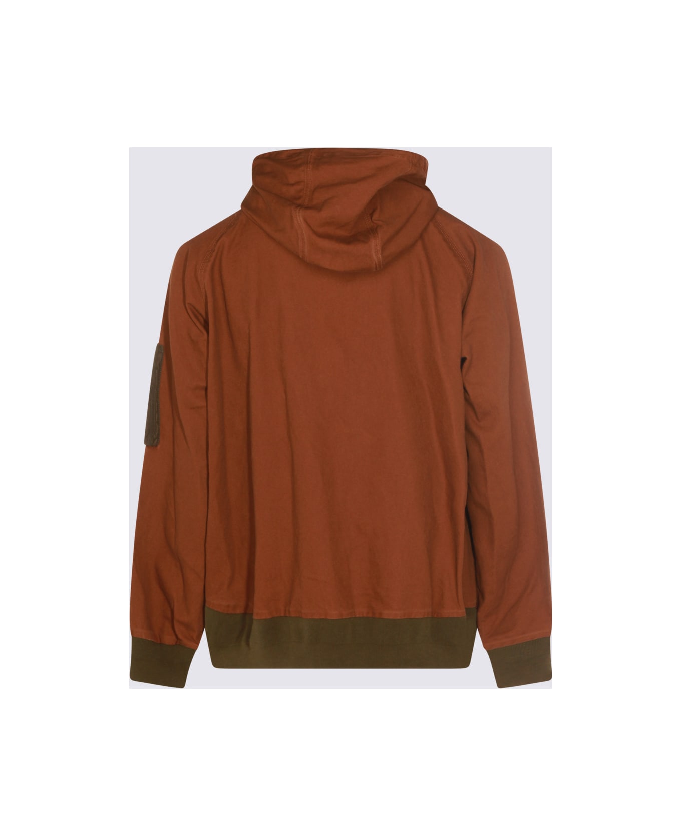 Sacai Brown Cotton Casual Jacket - Beige