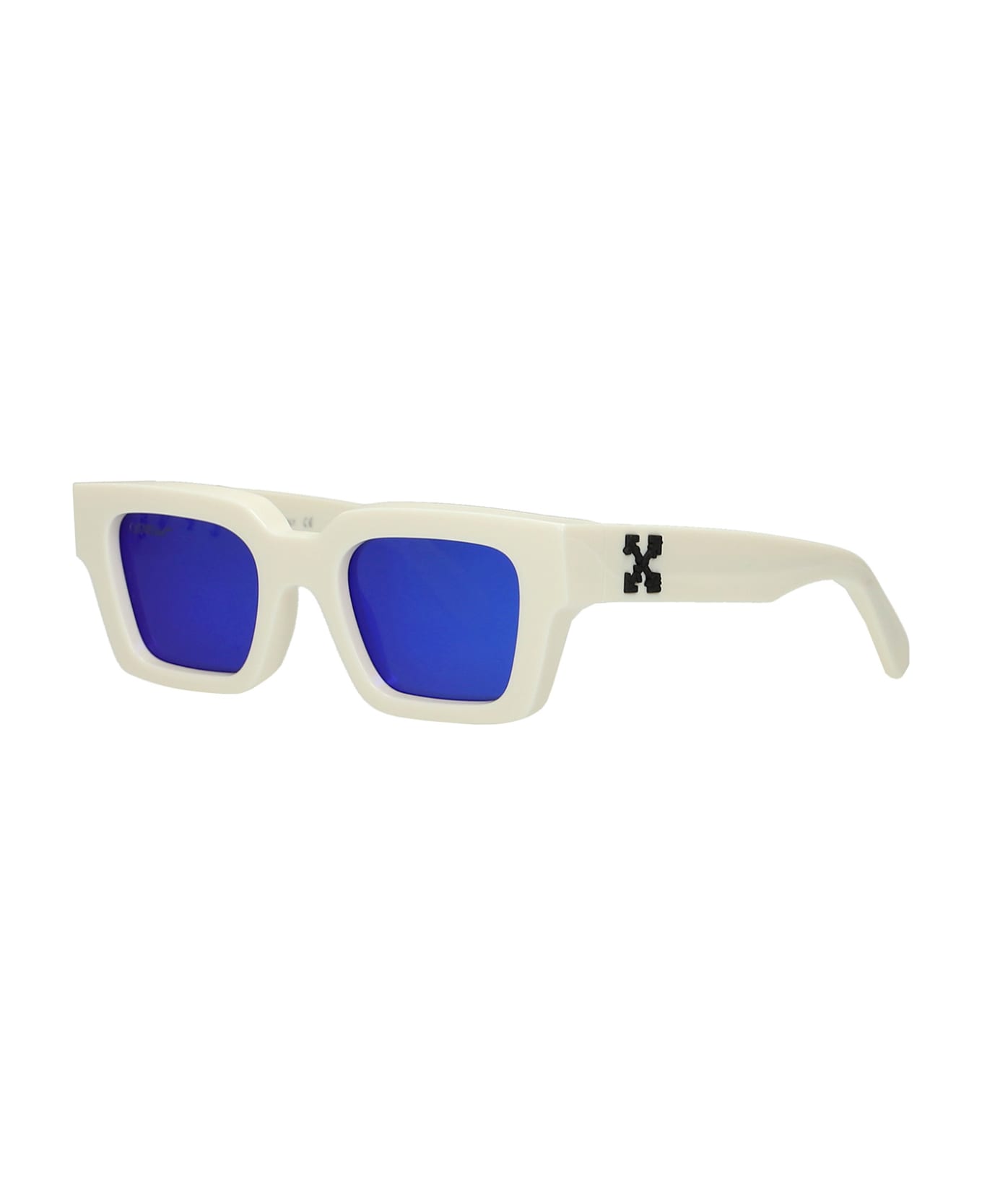 Off-White Sunglasses In White Acrylic - white