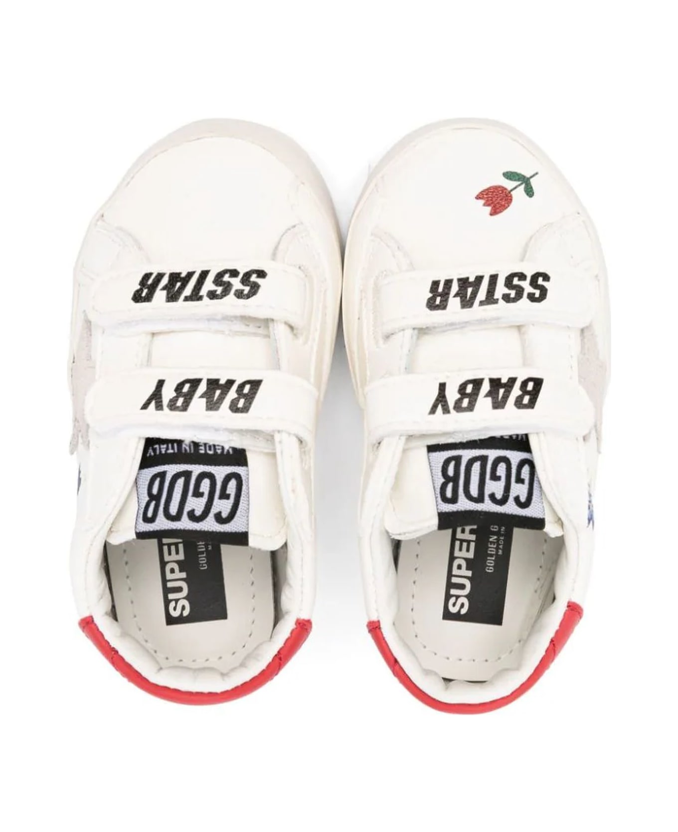 Golden Goose Kids Sneakers White - White