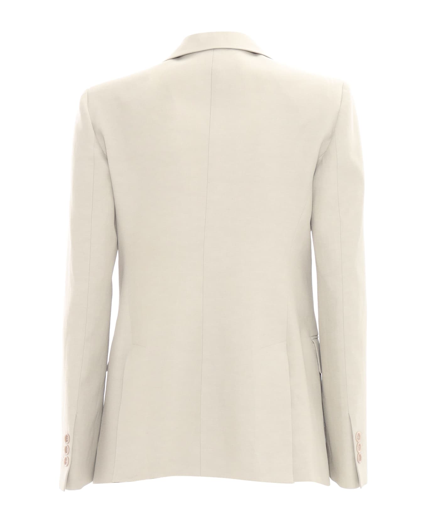 Parosh Single Breasted Jacket - Stucco