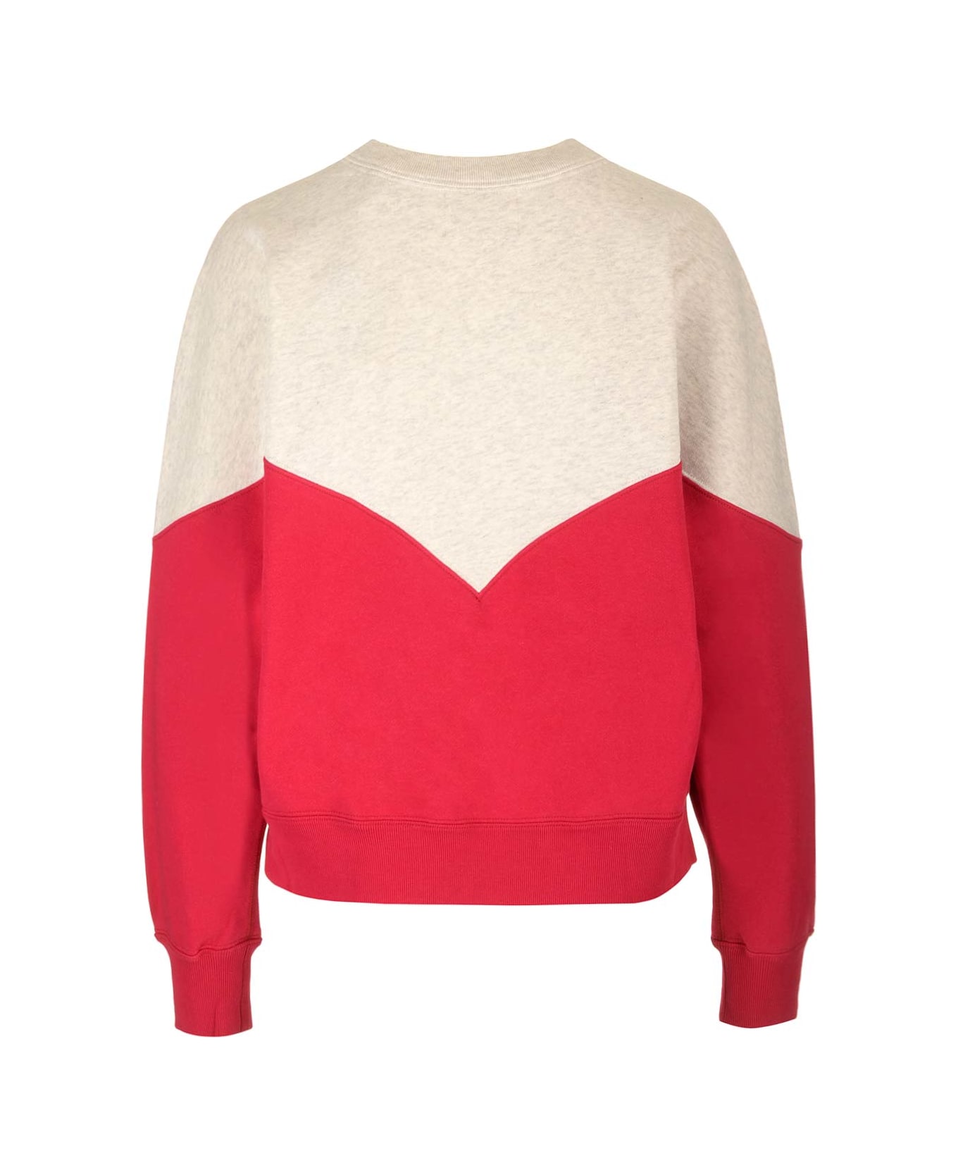 Marant Étoile 'houston' Sweatshirt - RED/NEUTRALS フリース