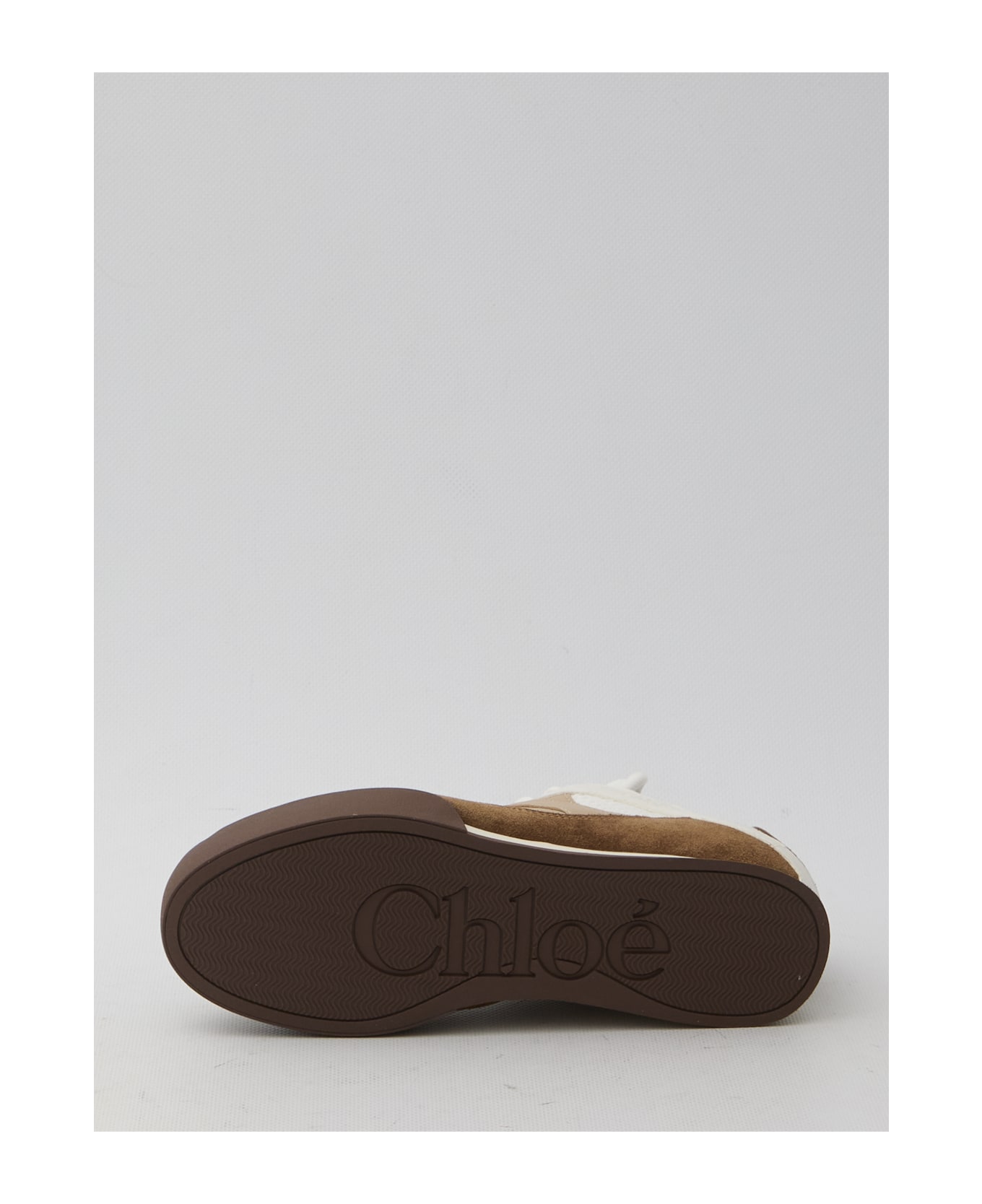 Chloé Kick Sneakers - NATURAL BROWN