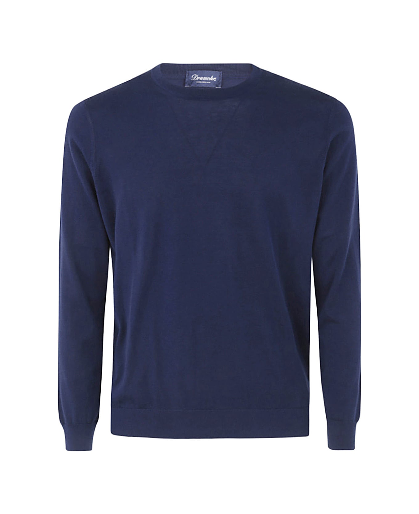 Drumohr Long Sleeves Sweater - Blue