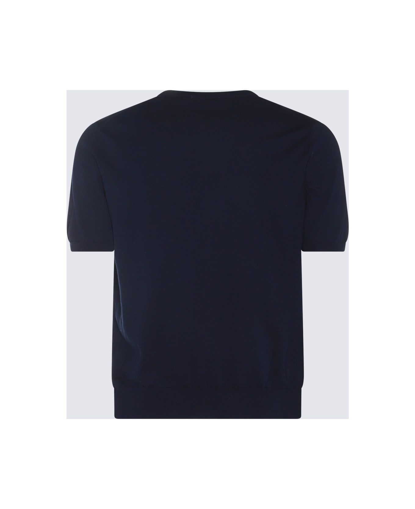 Cruciani Blue Cotton T-shirt - Blue