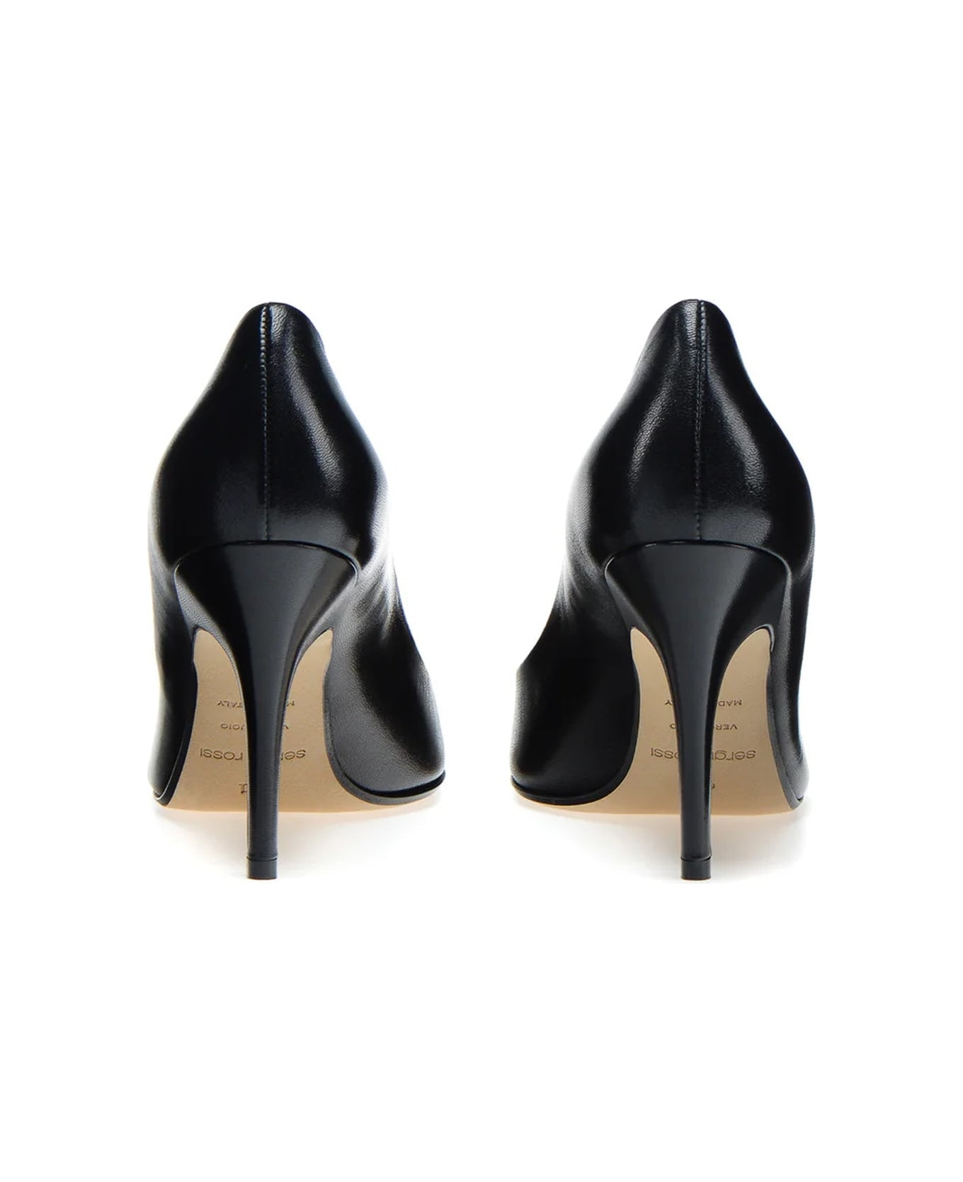 Sergio Rossi Sr1 Leather Pumps - Black