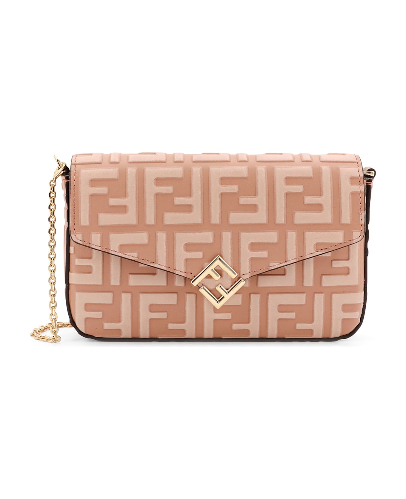 Fendi Wallet On Chain - Pink