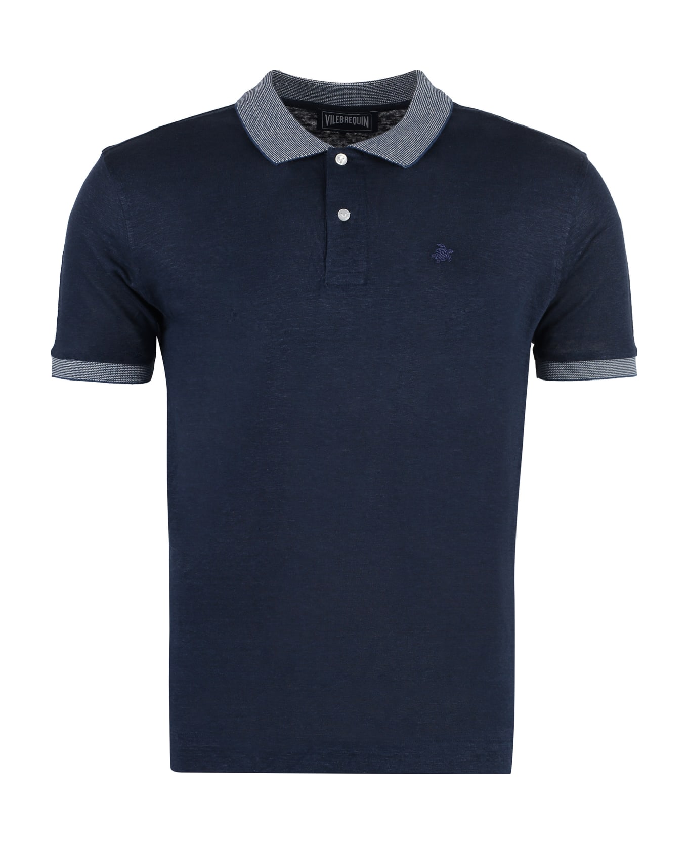 Vilebrequin Short Sleeve Polo Shirt - blue ポロシャツ