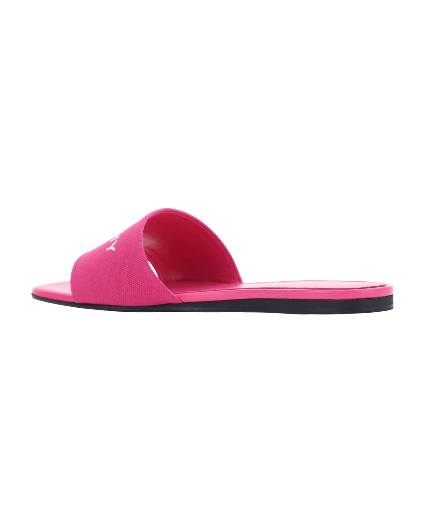 Givenchy 4g Flat Sandals - Neon Pink