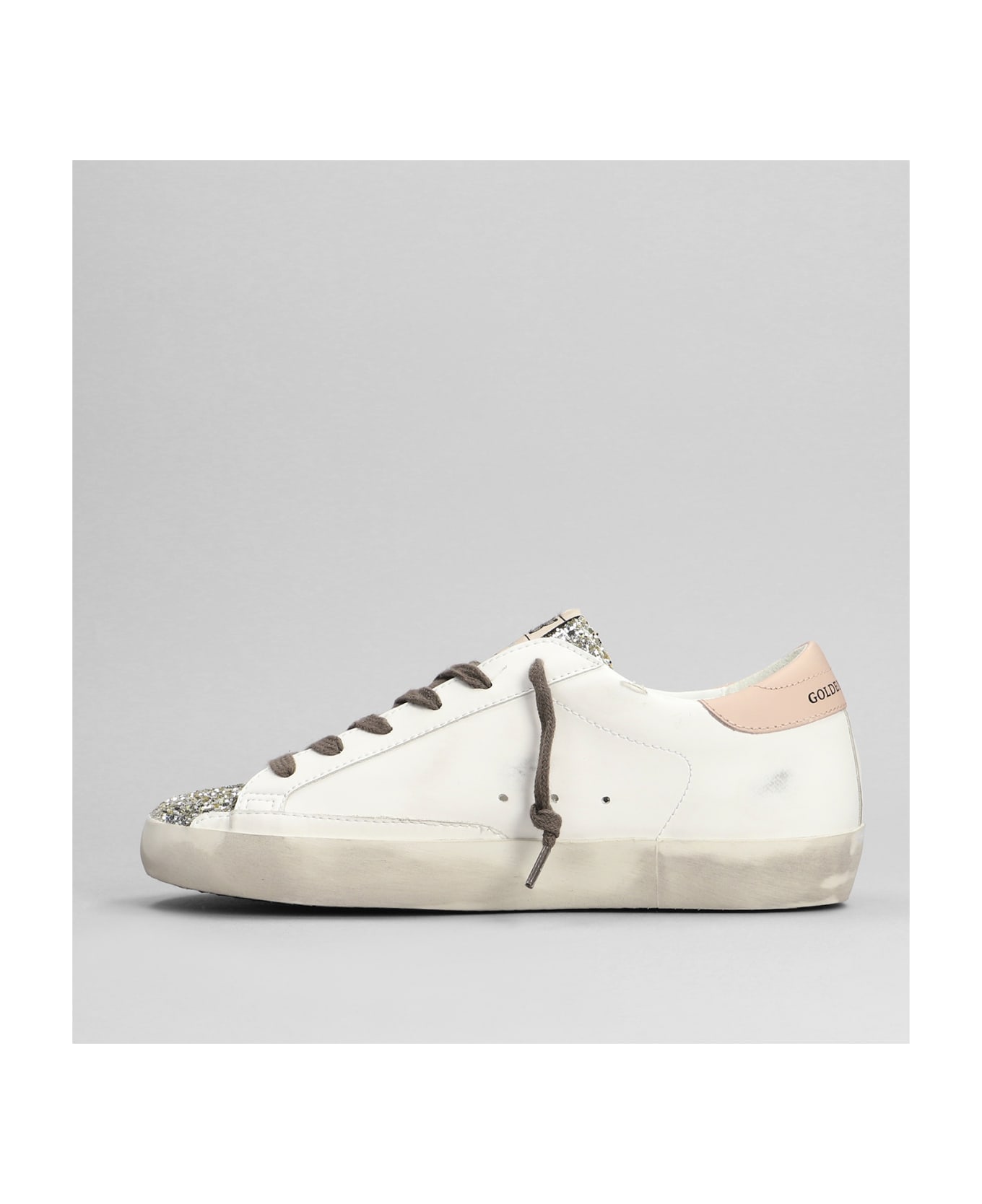 Golden Goose Superstar Sneakers In White Leather - white スニーカー
