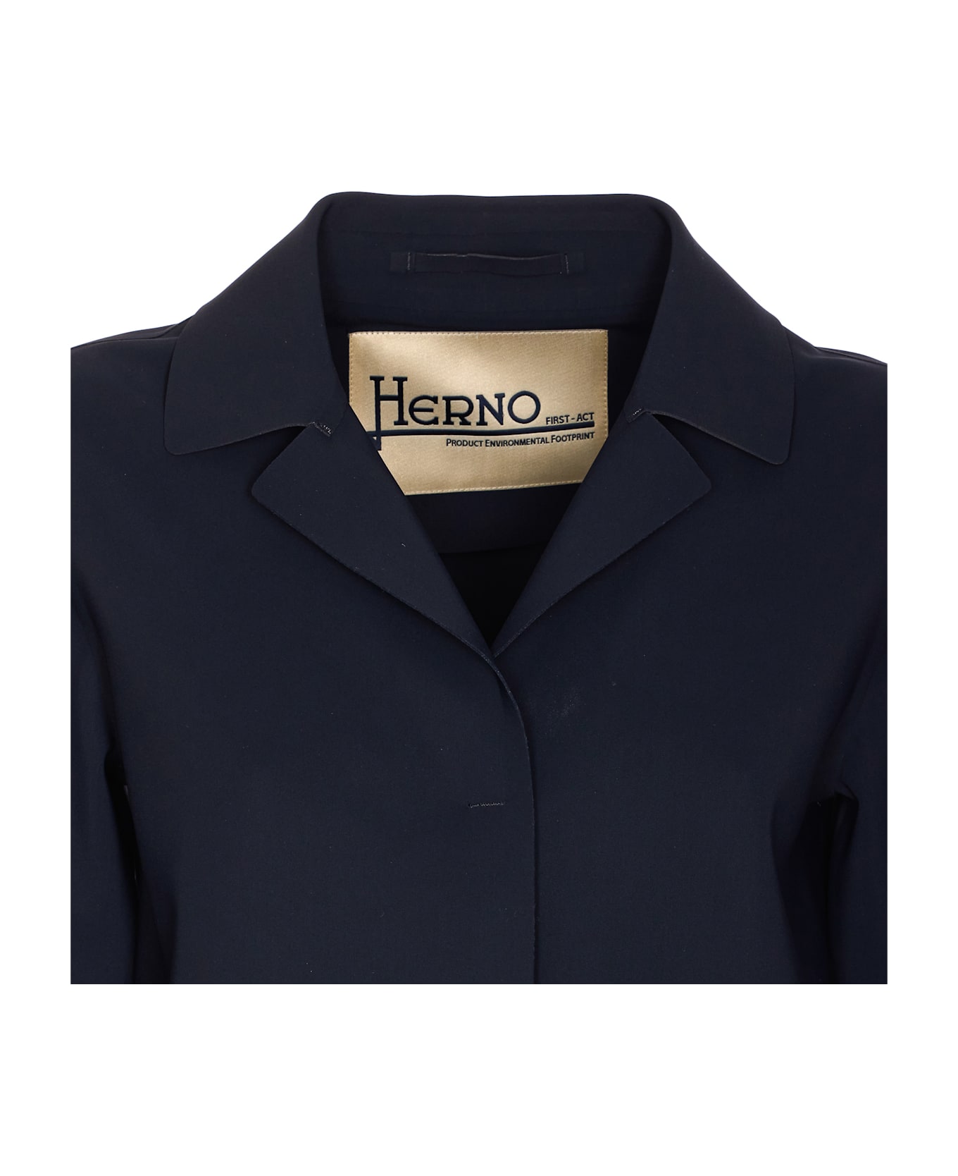 Herno First-act Pef Coat - Blue