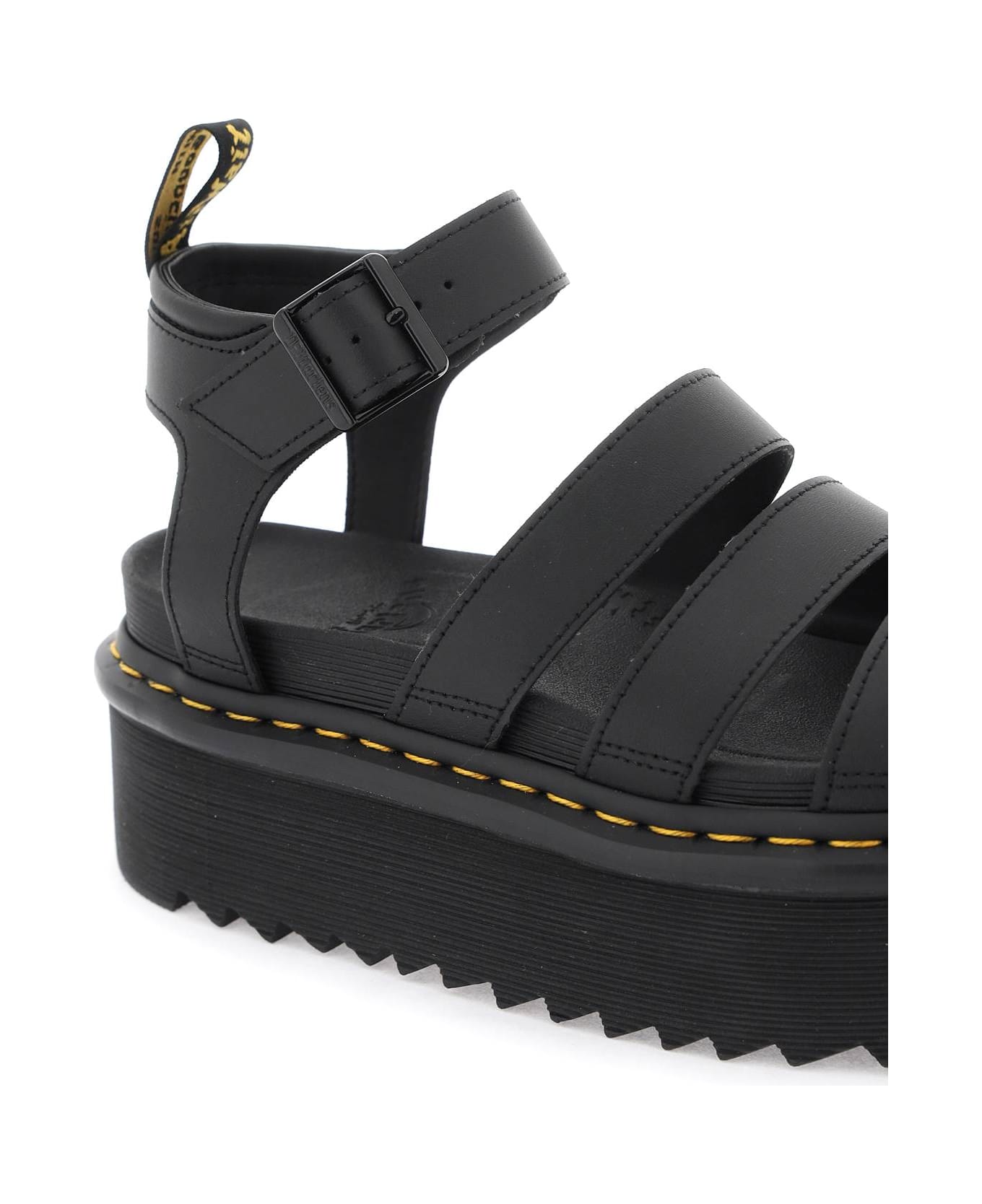 Dr. Martens Blaire Quad Hydro Open Toe Sandals - Black