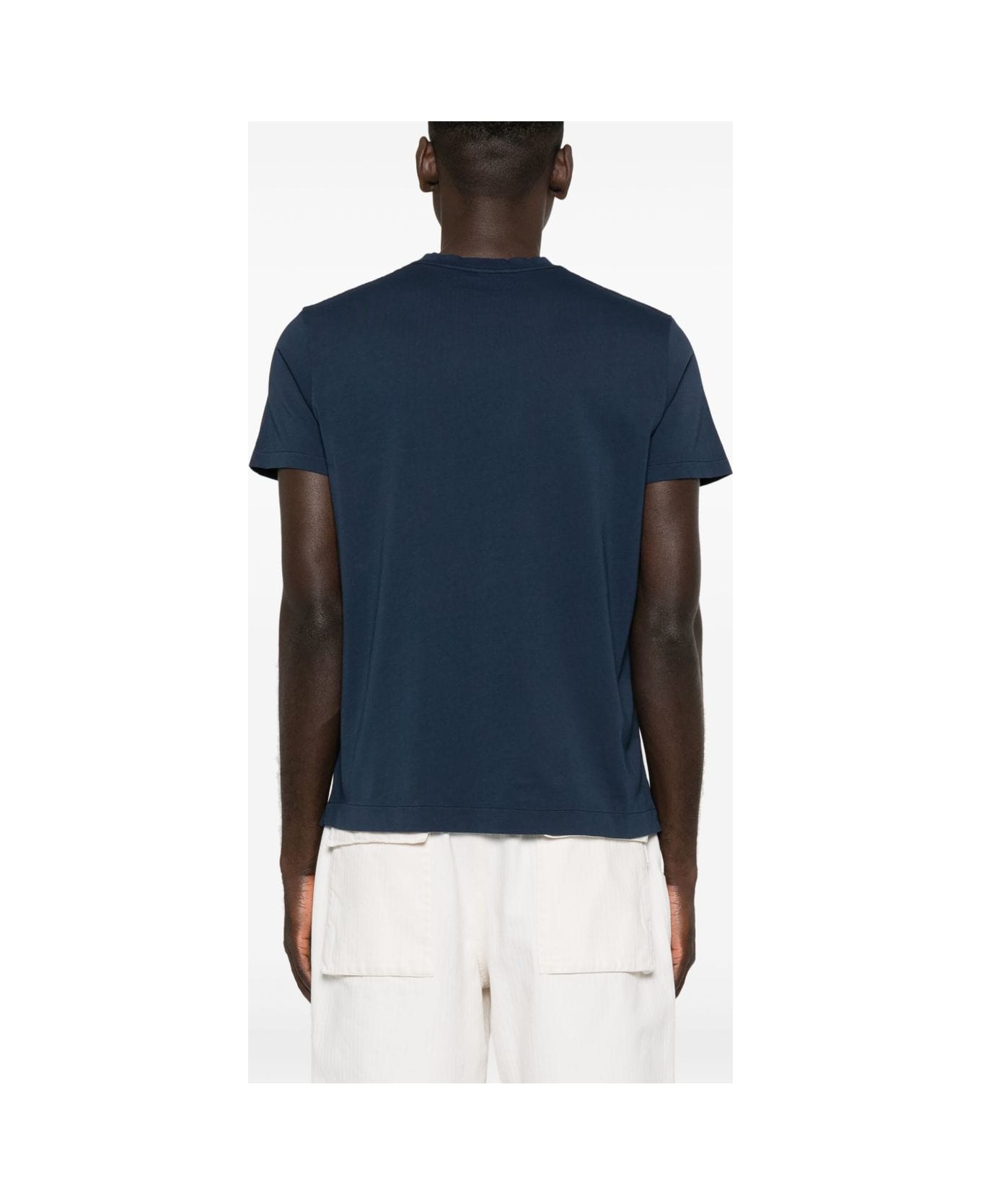 Finamore Cotton T-shirt - Blue