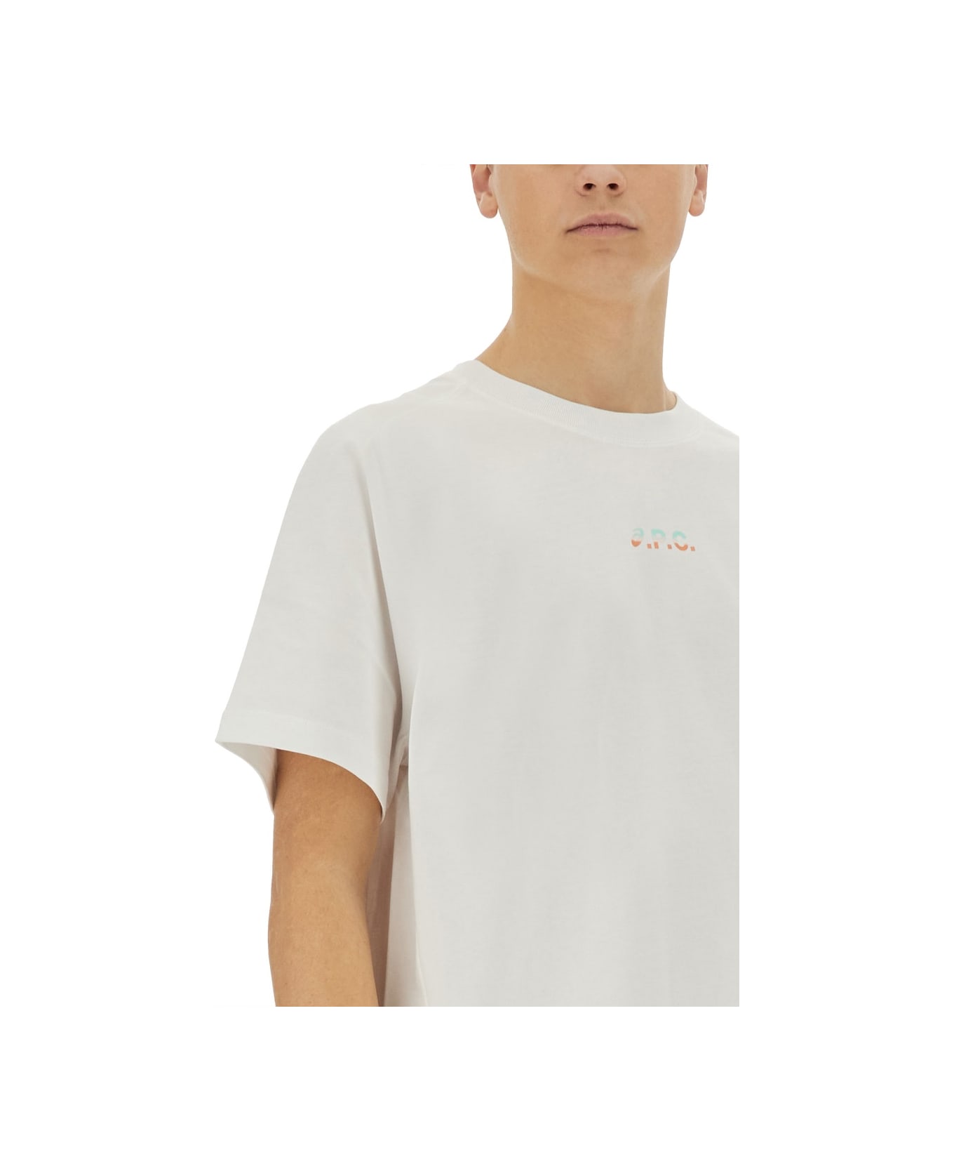 A.P.C. T-shirt 
wind
 - WHITE