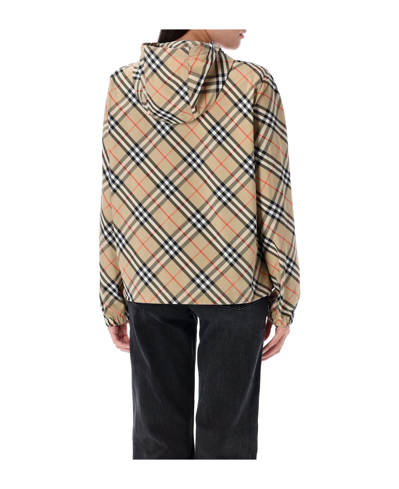 Burberry London Check Hooded Jacket - SAND IP CHECK