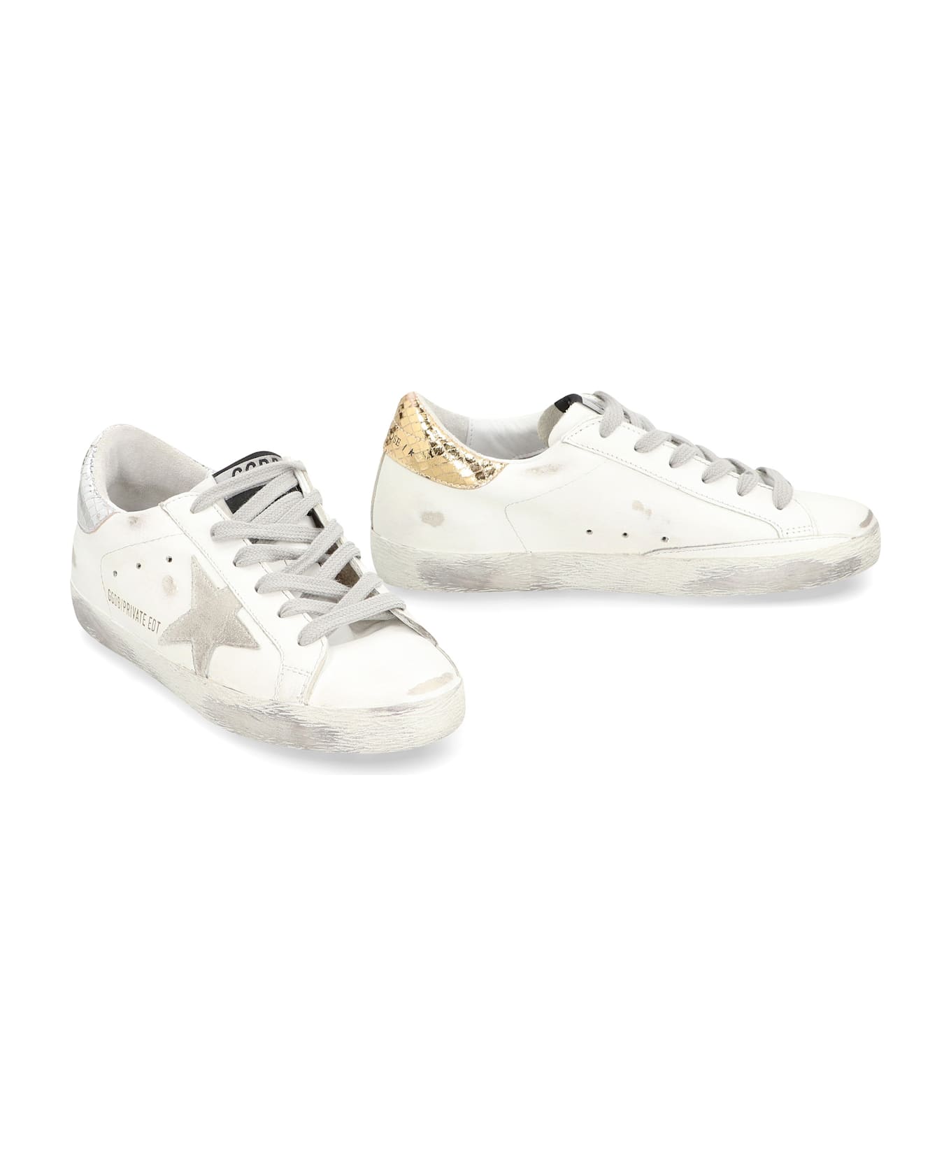 Golden Goose Super-star Leather Low-top Sneakers - White