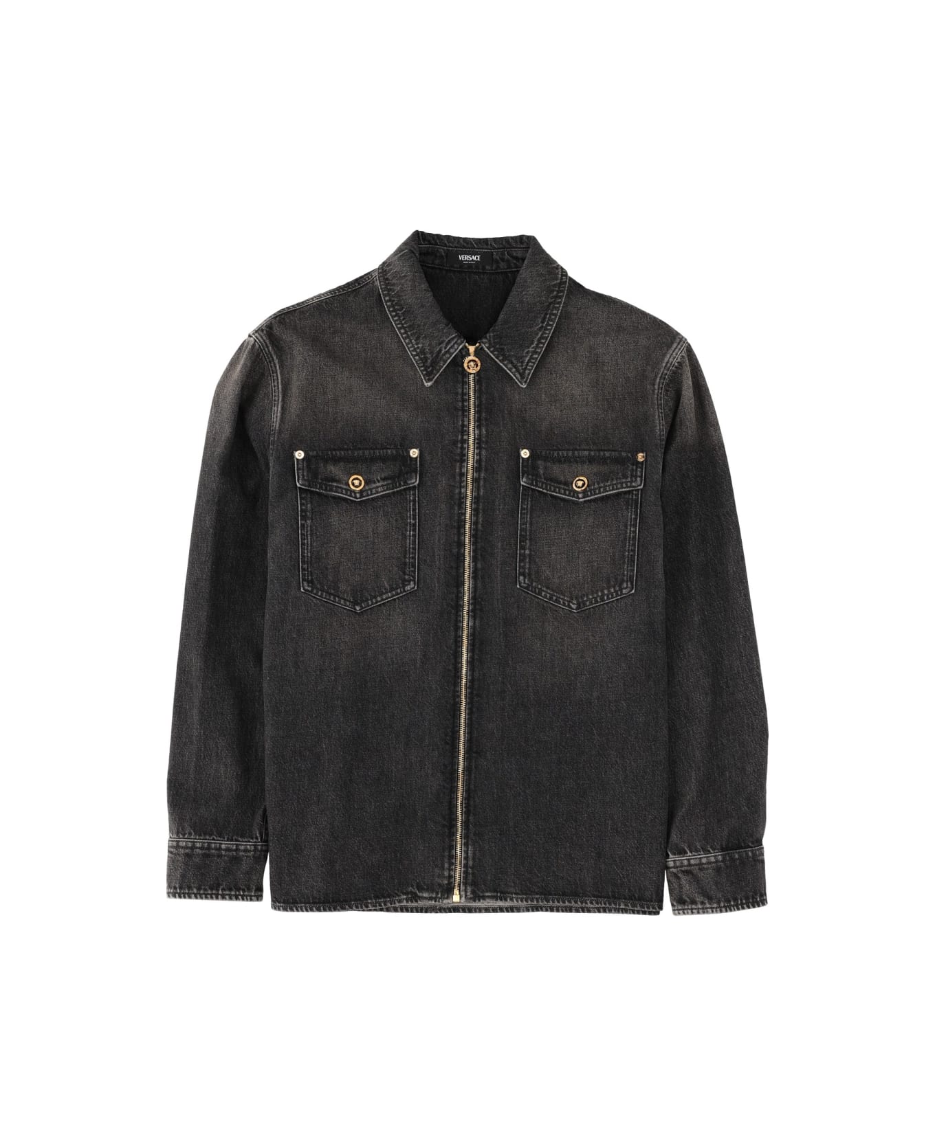 Versace Denim Jacket - BLACK