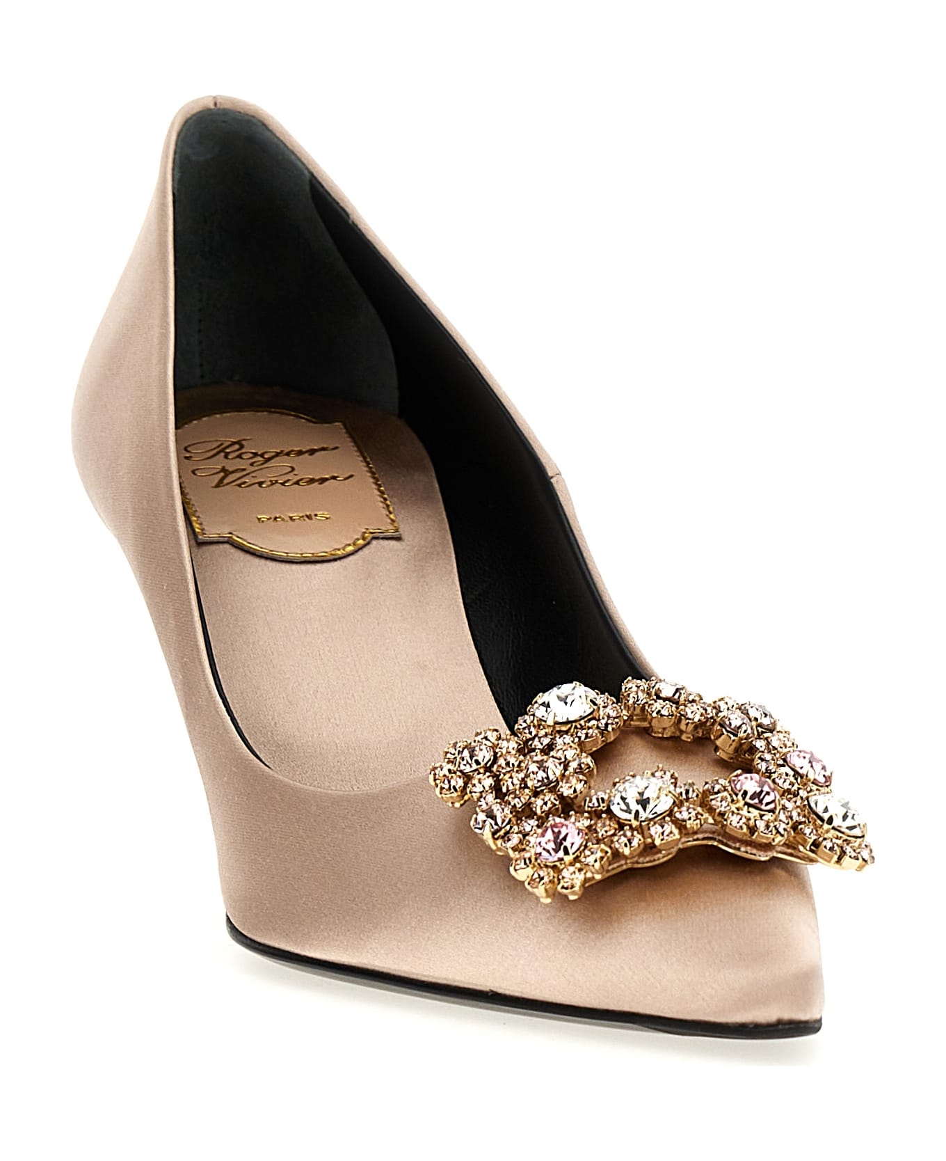 Roger Vivier Efflorescence Pumps - Golden