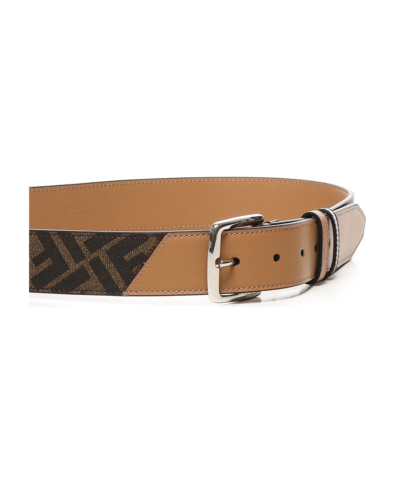 Fendi Diagonal Belt - Camel/Tobacco