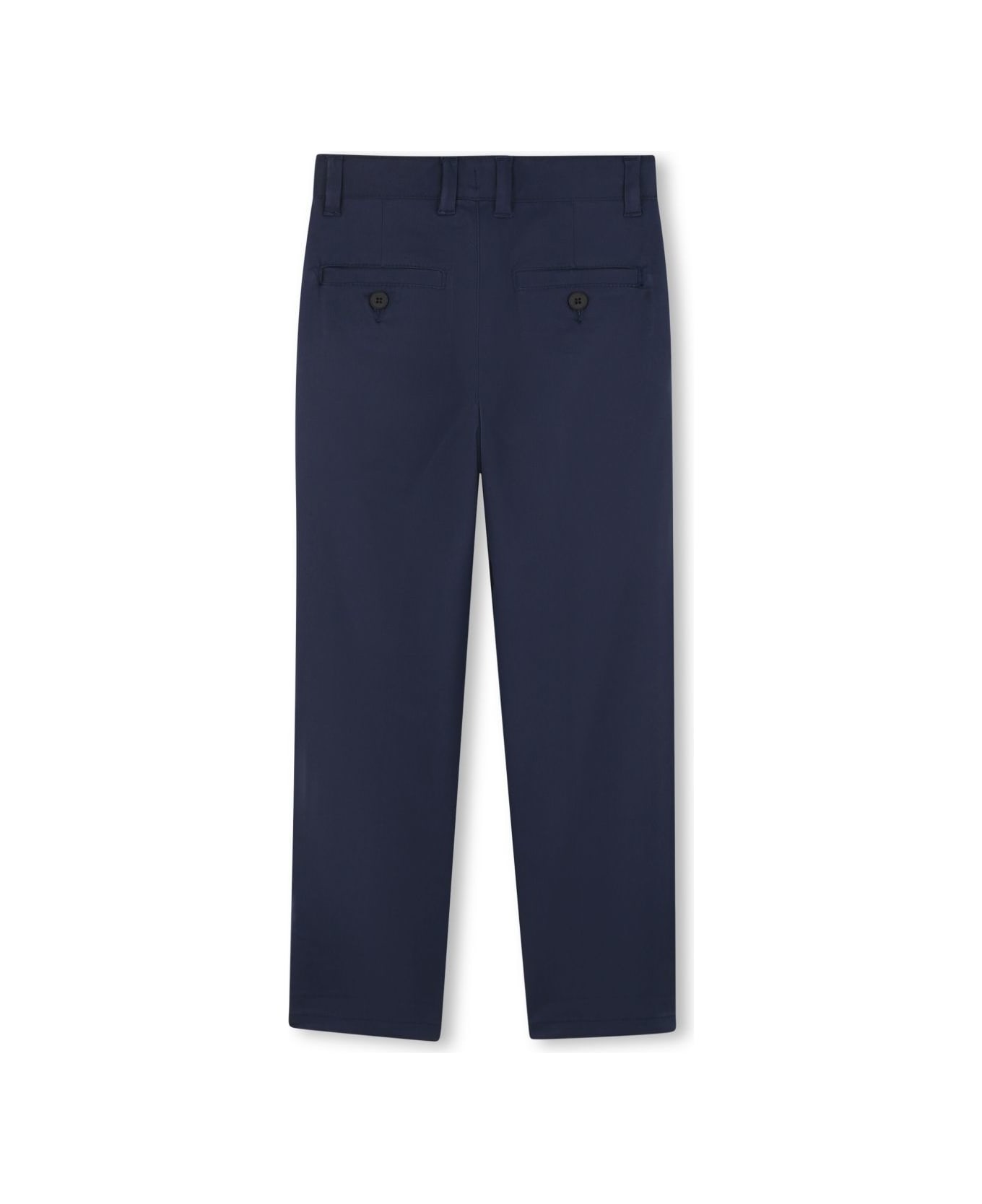 Hugo Boss Pantaloni Con Piega - Blue