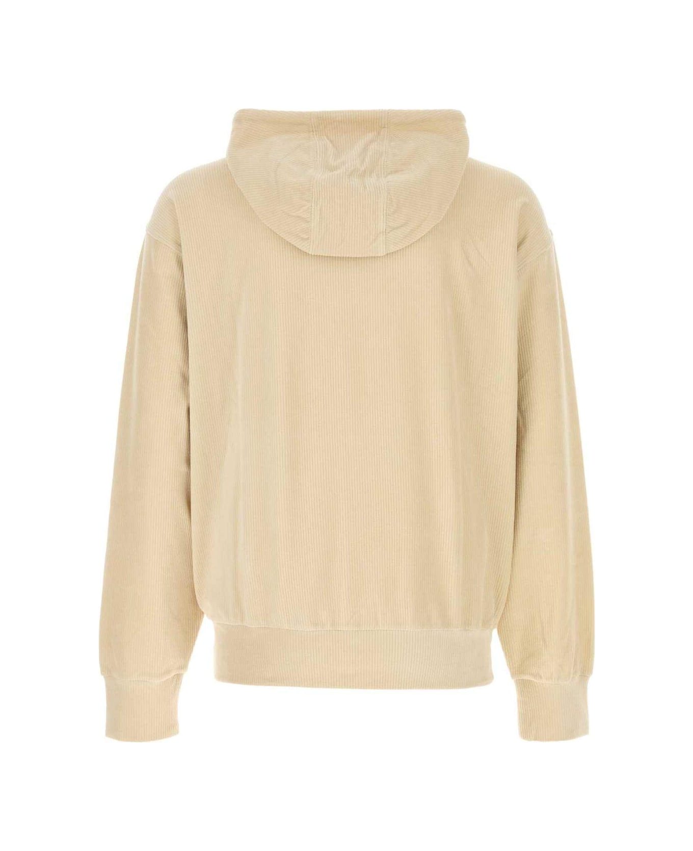 Givenchy Logo Detailed Drawstring Hoodie - CLAY