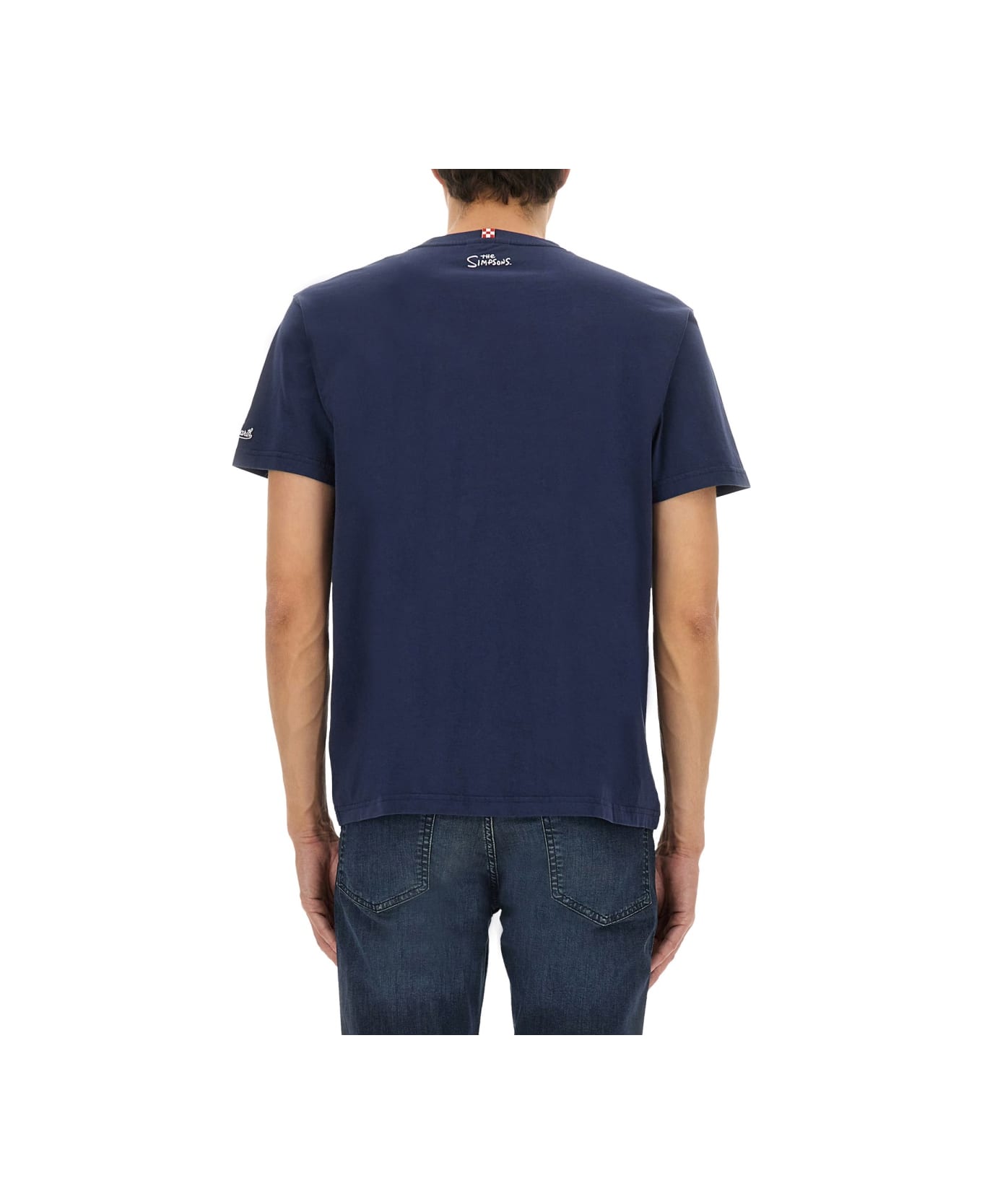 MC2 Saint Barth T-shirt With Print - BLUE
